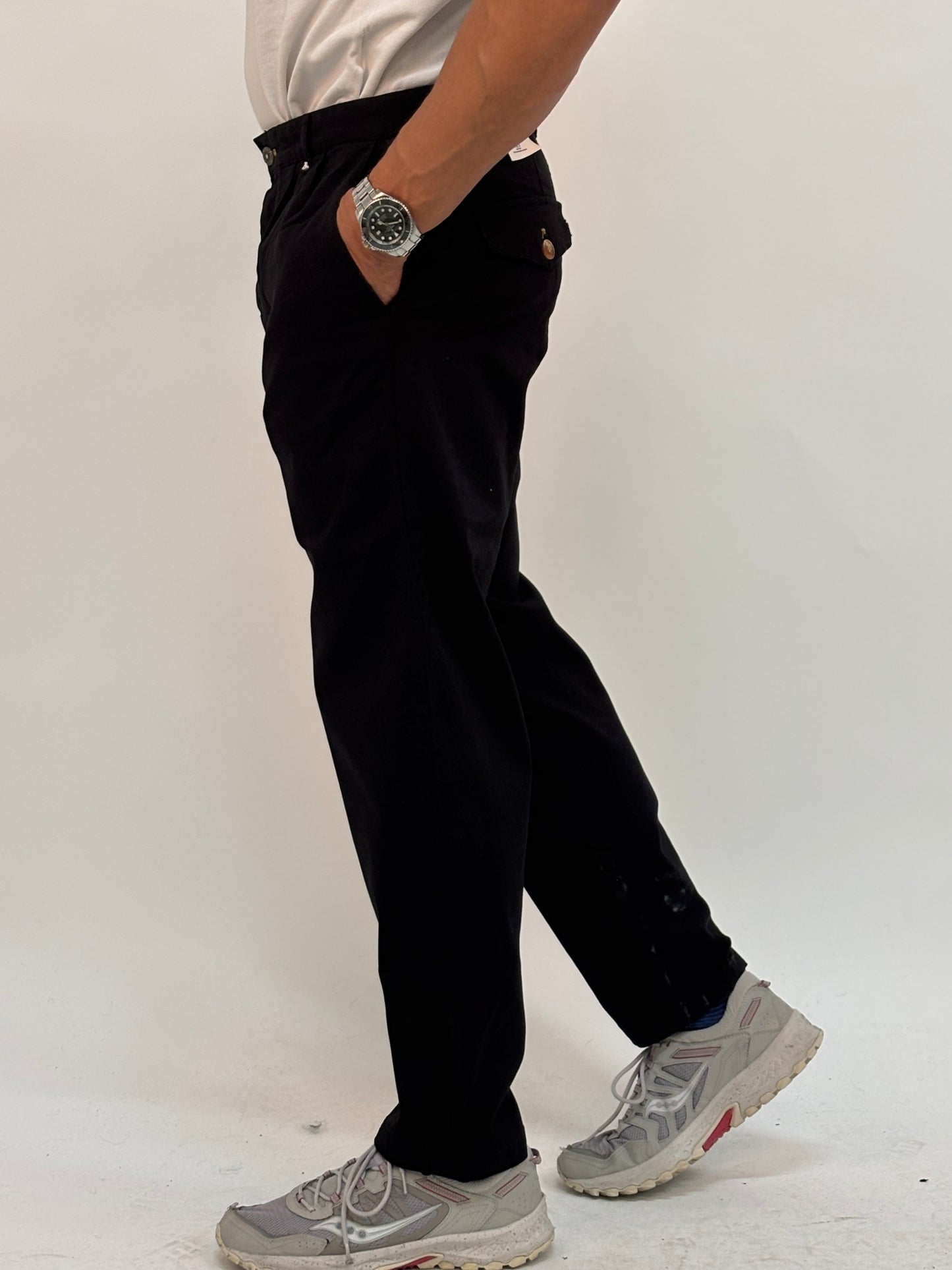 Berna Pantalone con pence NERO