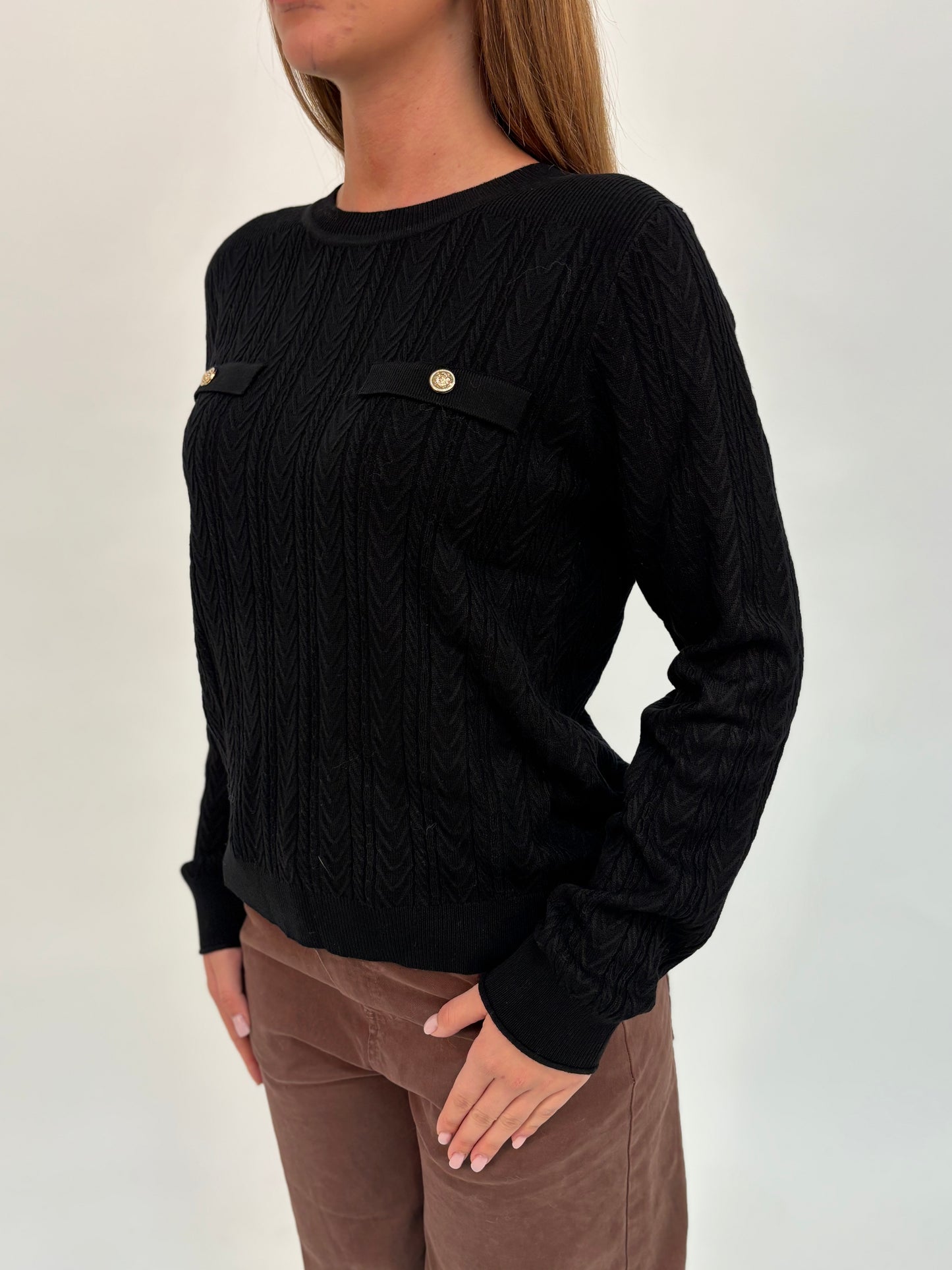 Kocca Maglia m/l girocollo NERO