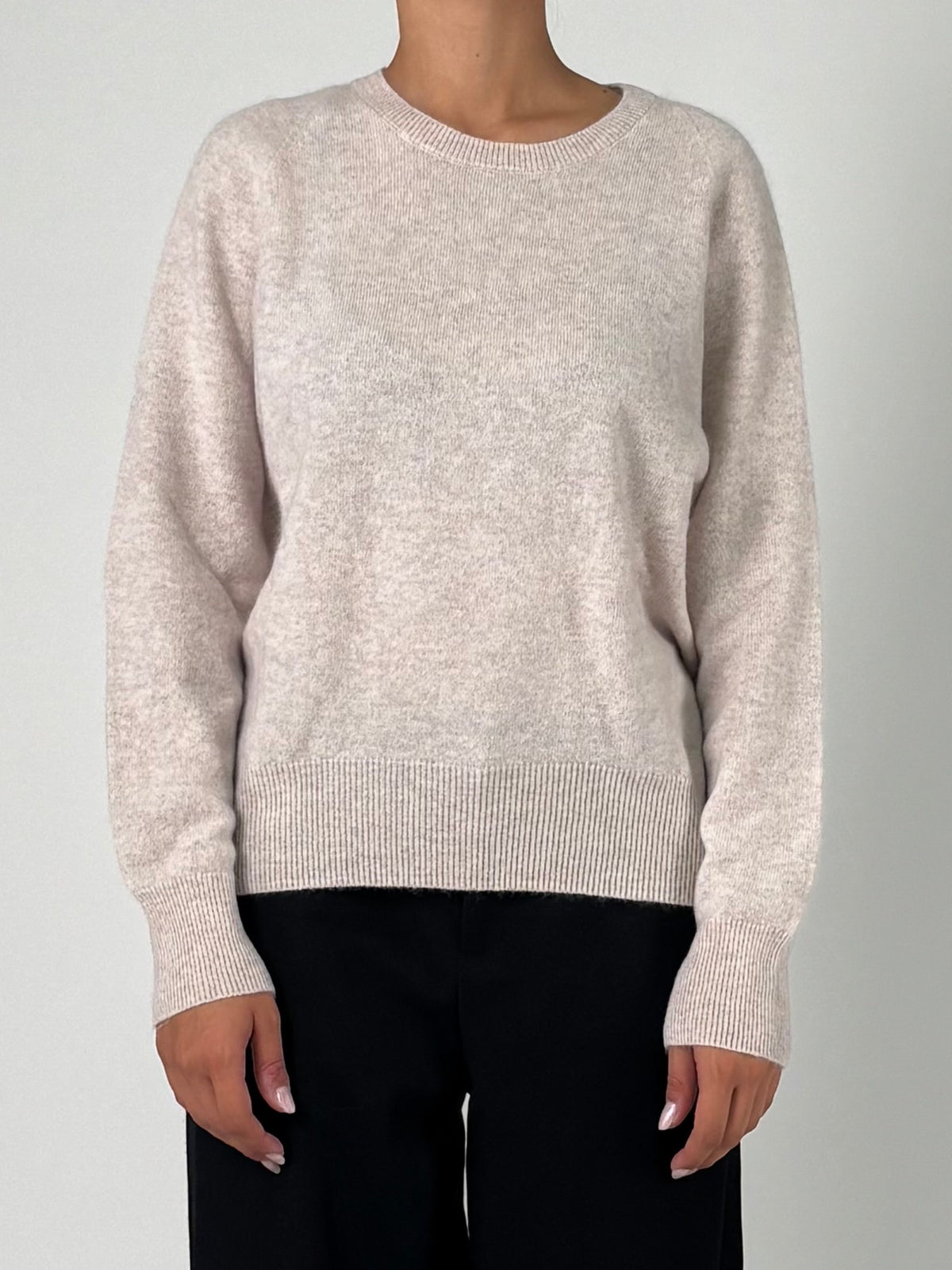 Maglia girocollo in lana