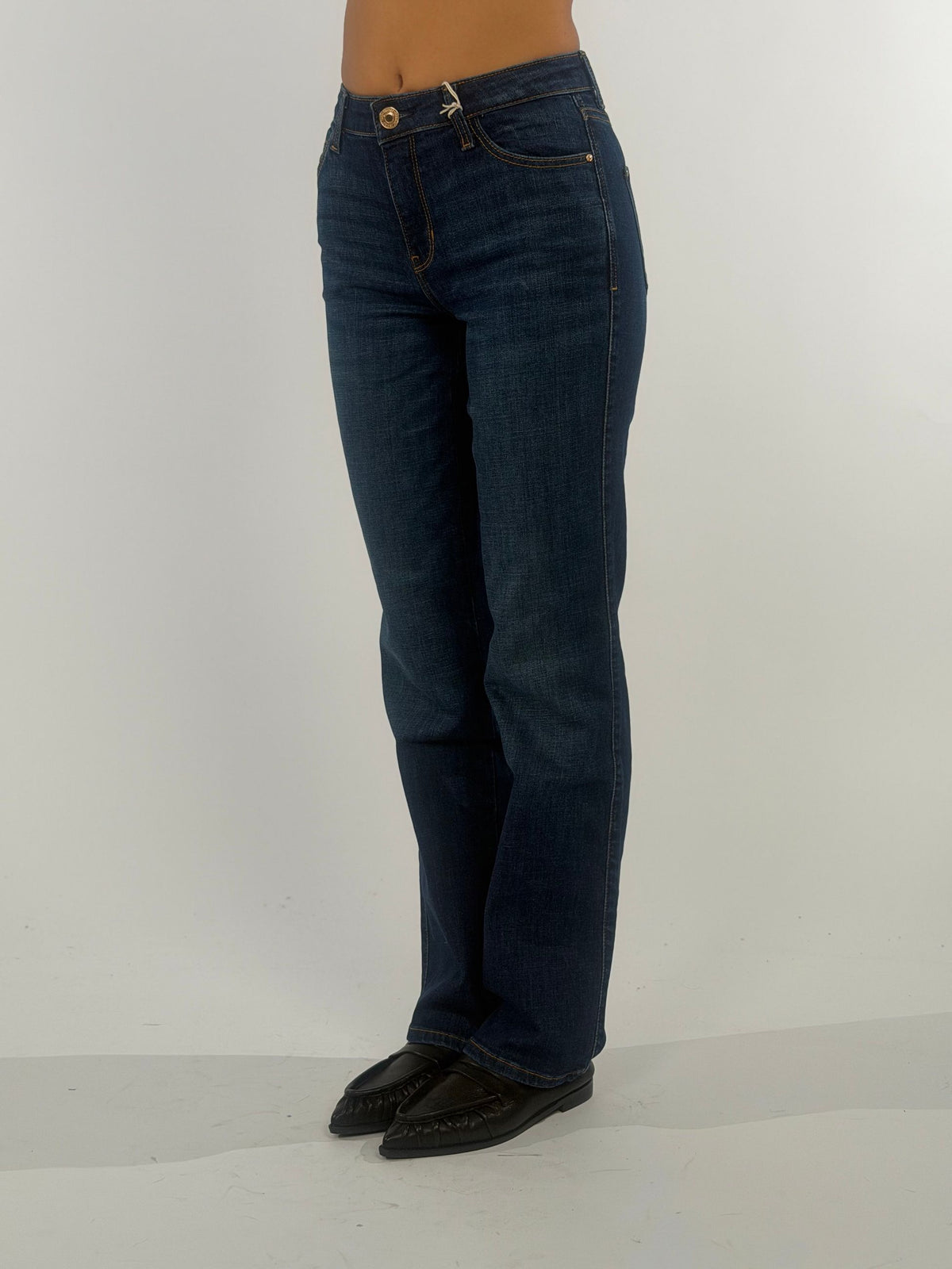 Jeans dritto elasticizzato