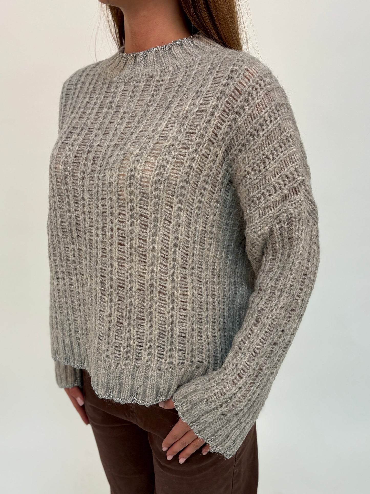 Kocca Maglia m/l over GRIGIO