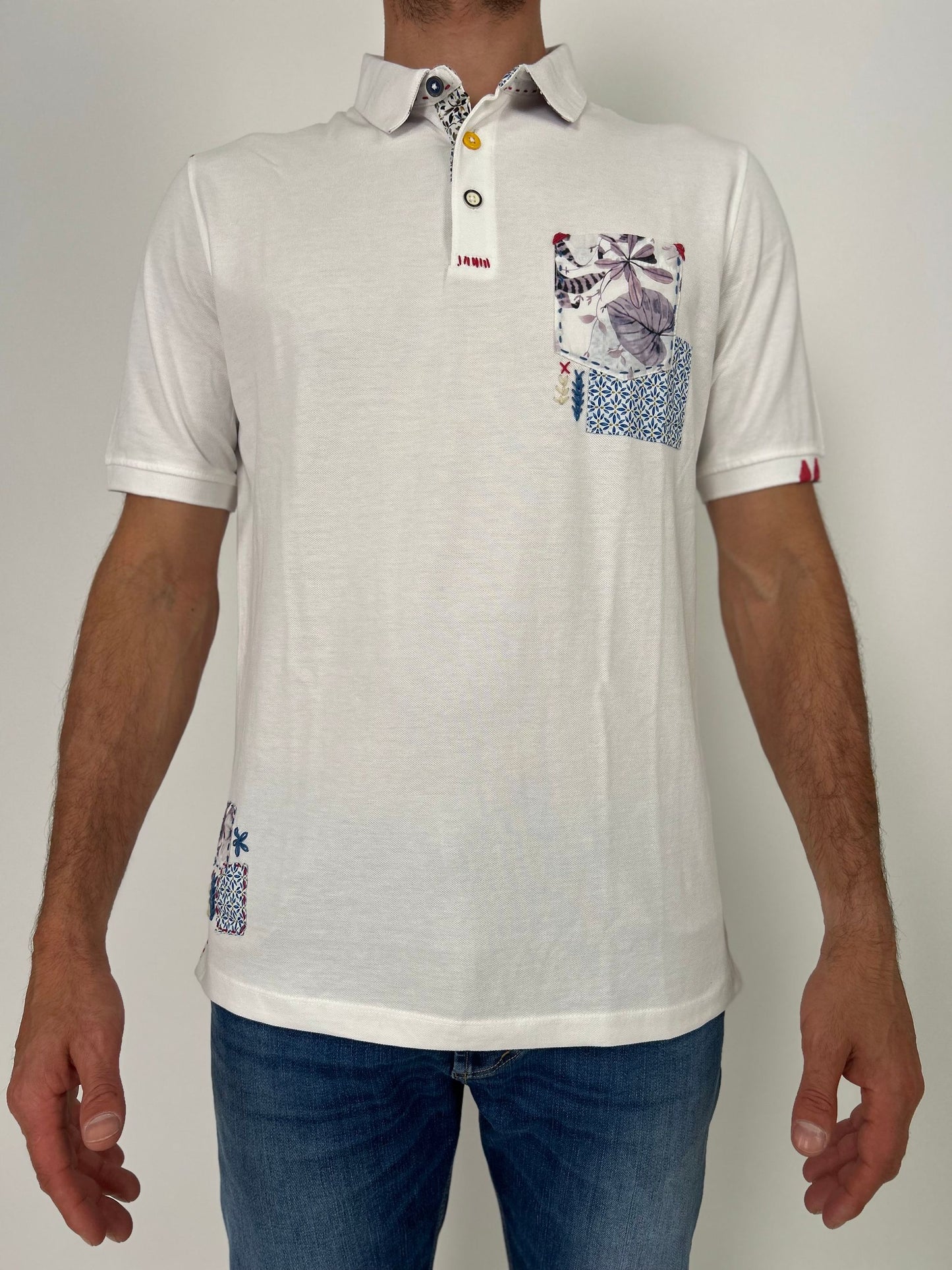 Polo mm piquet con taschino