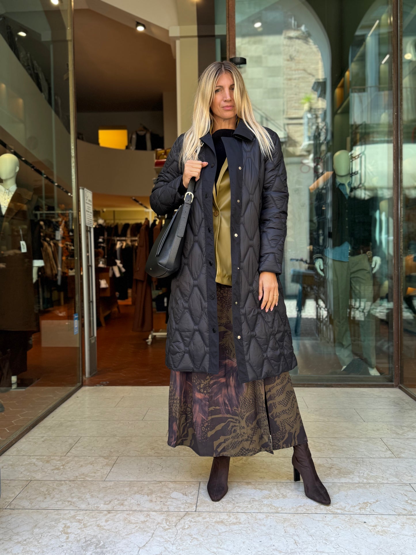 Anonyme Gonna lunga animalier FANTASIA