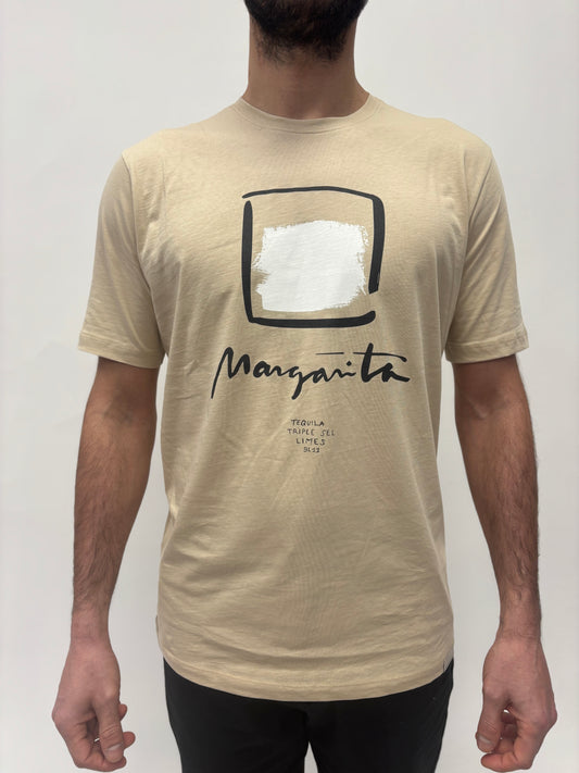 BL11 T-shirt"Margarita" BEIGE