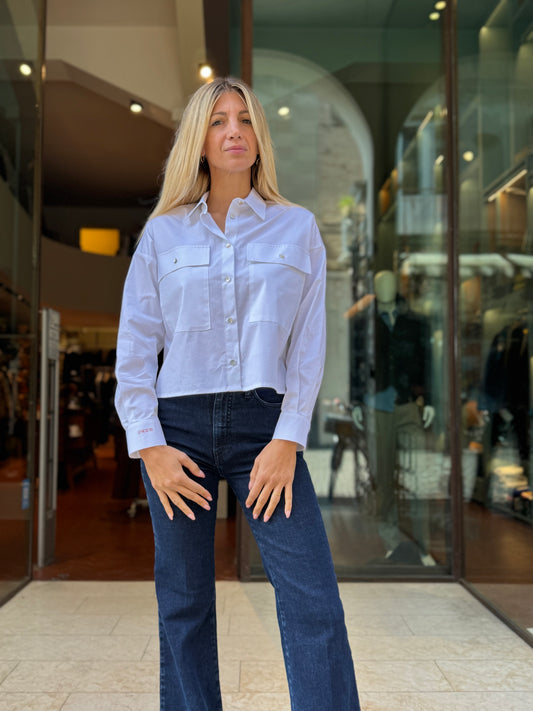 Mercì Camicia ml over BIANCO