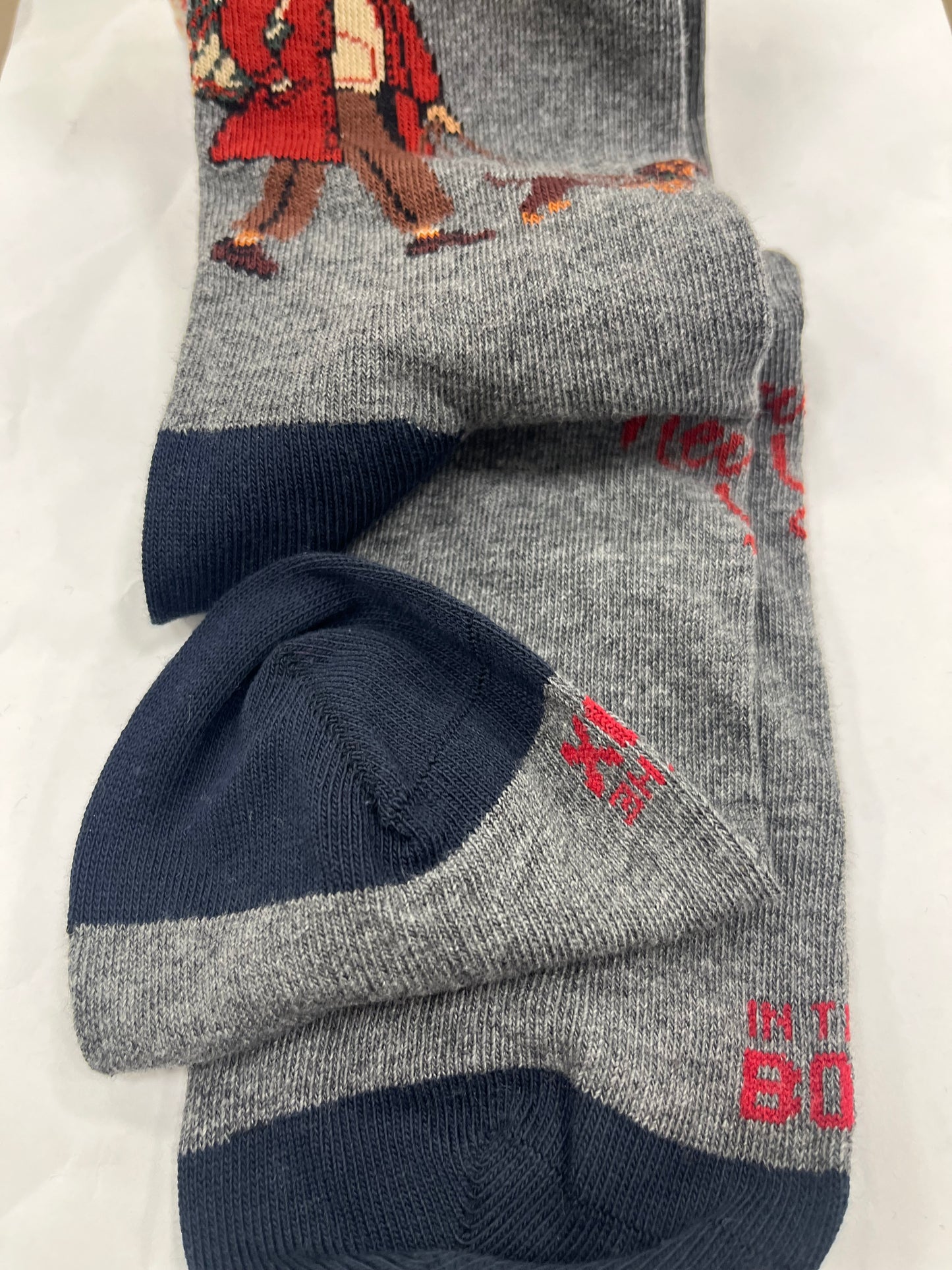 In the box Calzini Mr box New York GRIGIO