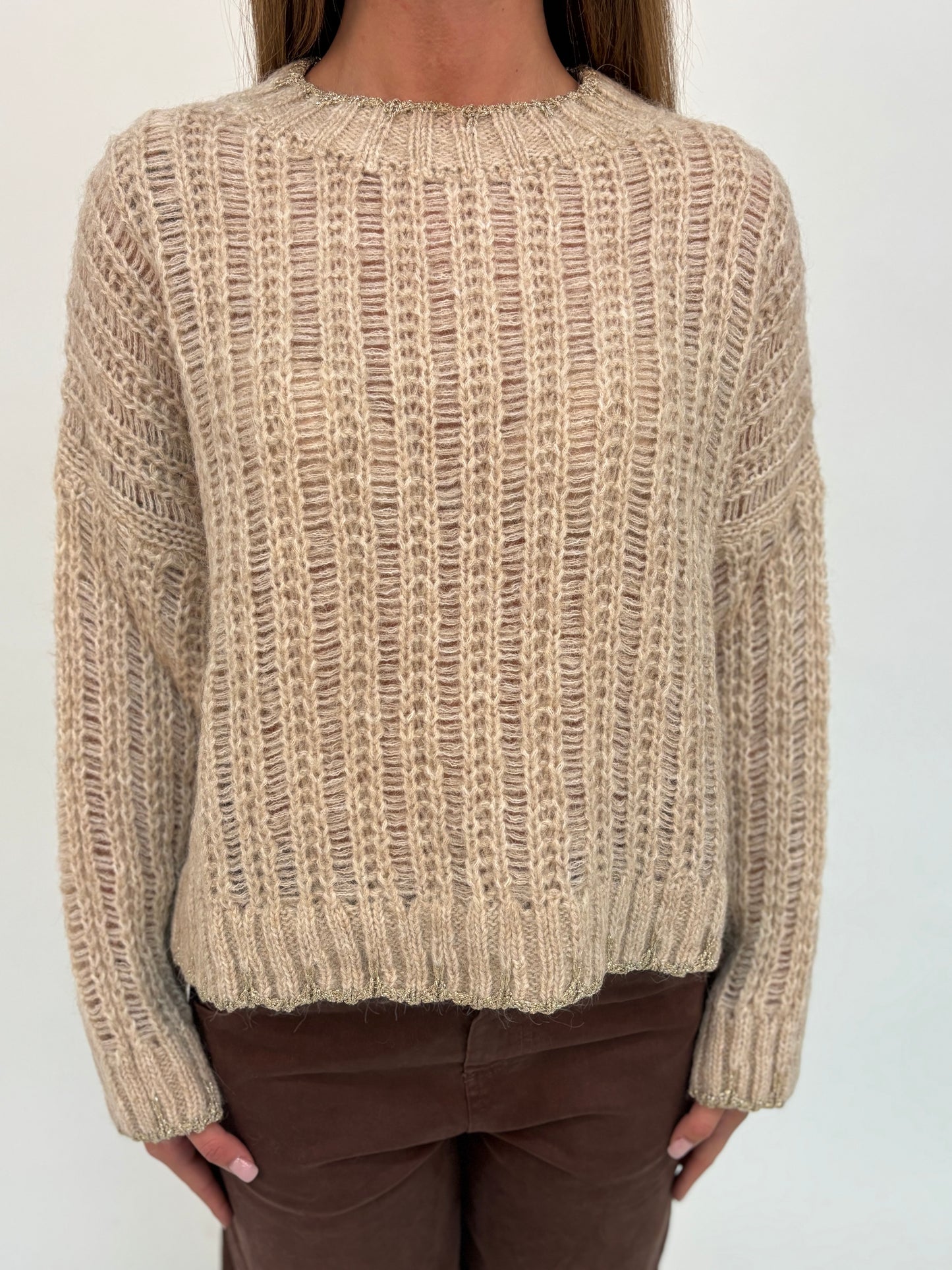 Kocca Maglia m/l over BEIGE