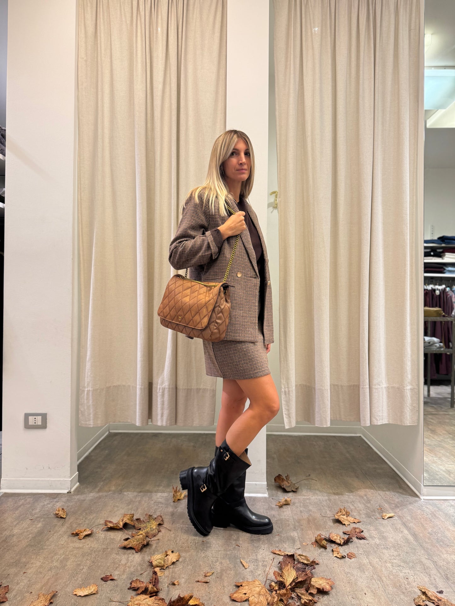 Molly Bracken Giacca pied de poule MULTICOLOR