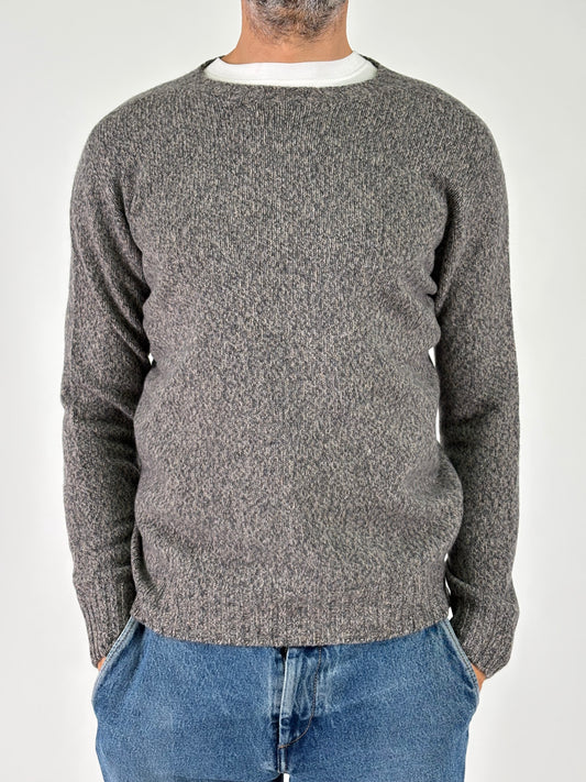 Retois Maglia ml girocollo melange GRIGIO/BEIGE