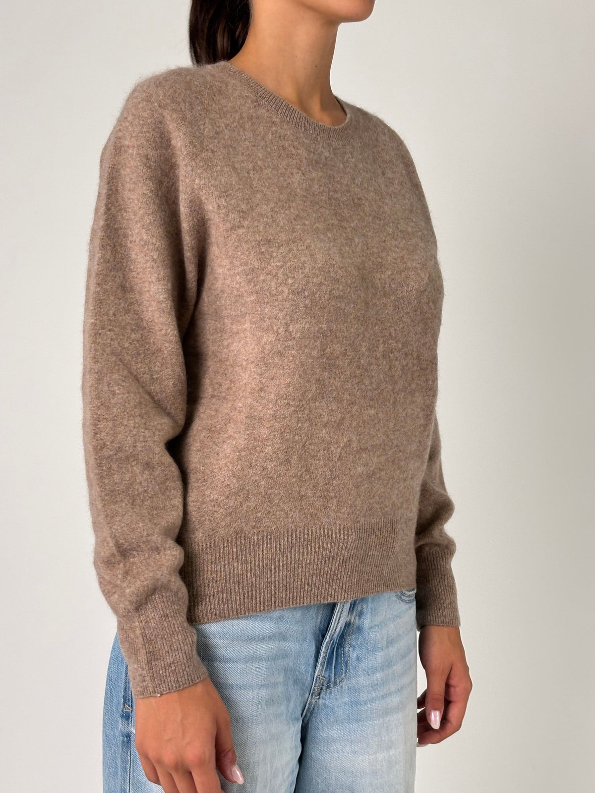 Maglia V lana/cashmere
