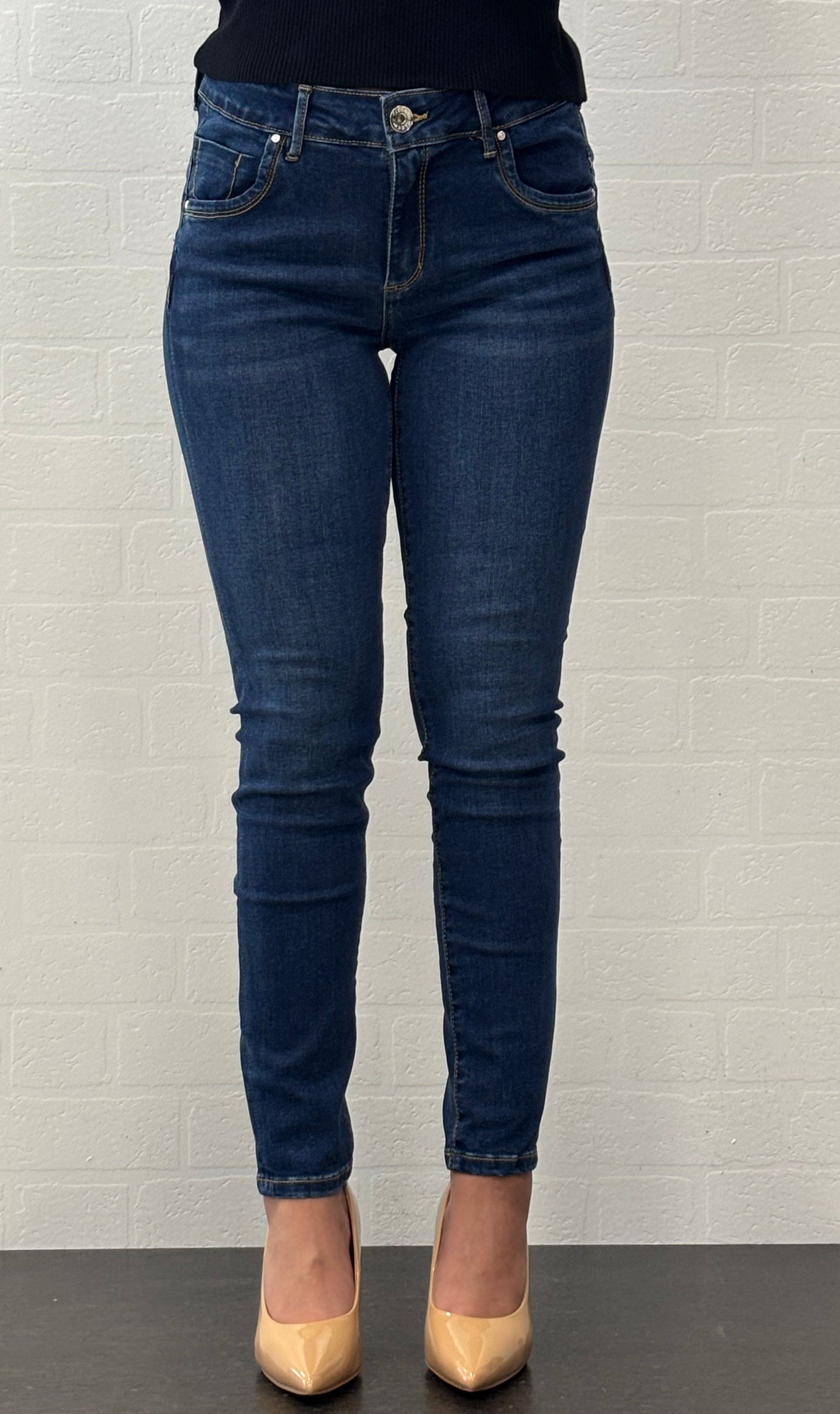 Take Two Jeans slim lav. medio DENIM