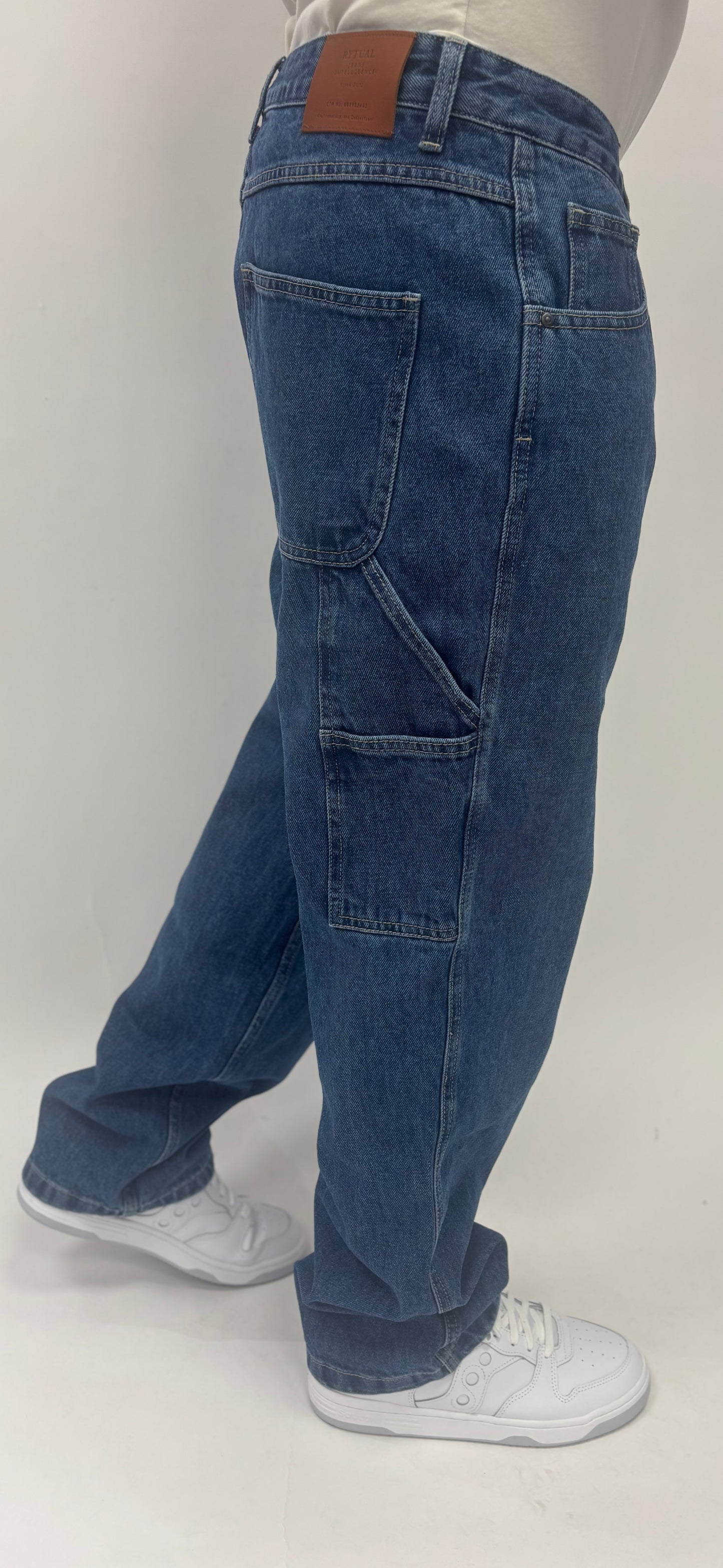 Rytual Jeans lavaggio medio scuro, modello work