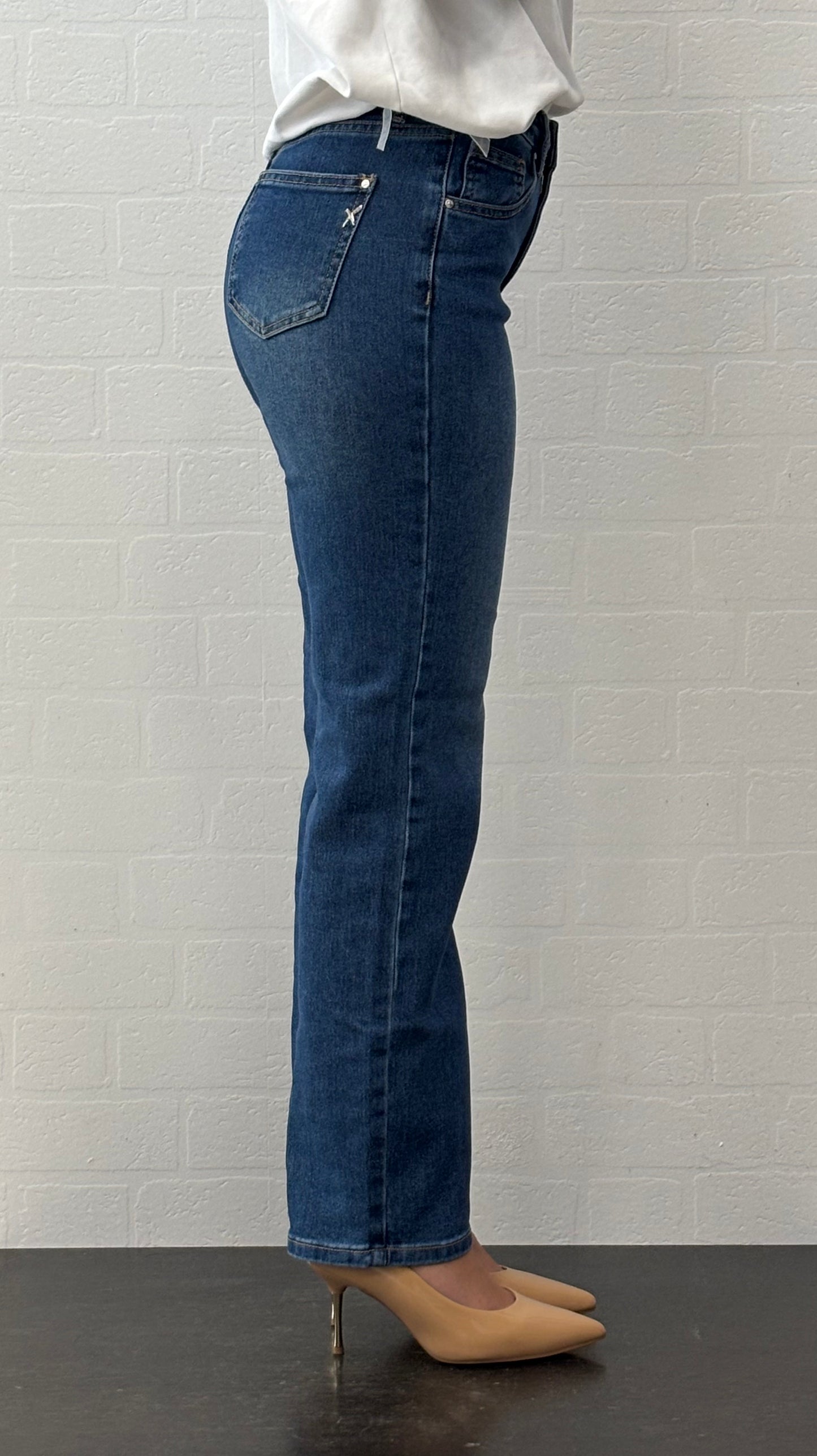 Take Two Jeans regular lav. medio DENIM