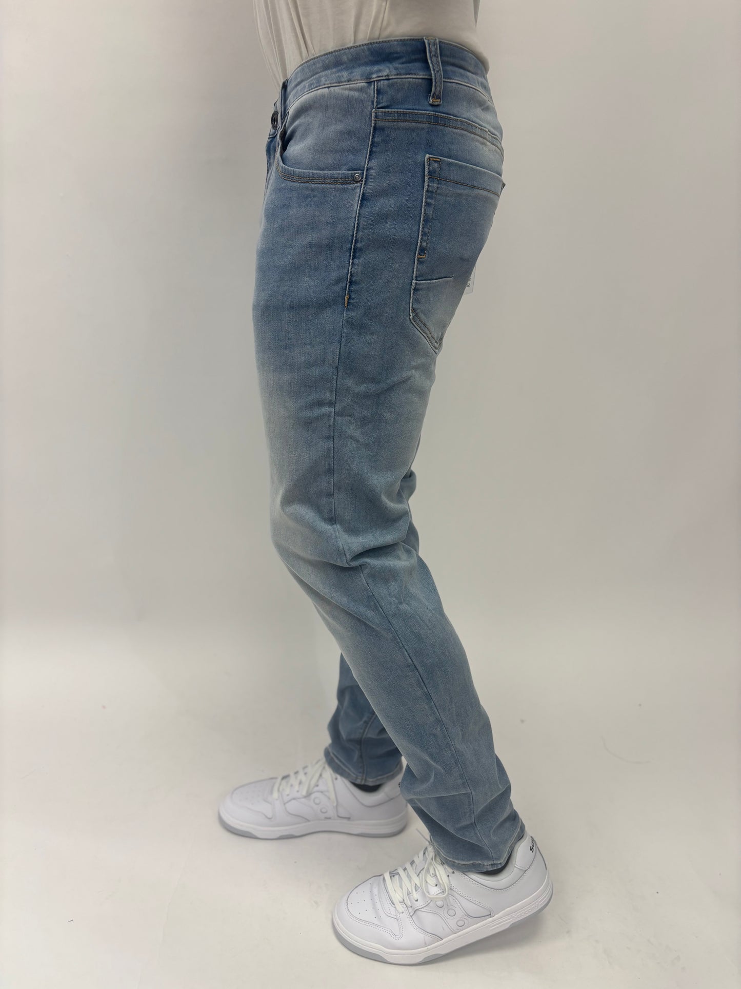 Rytual Jeans slim fit lav.chiaro con scoloriture superflex