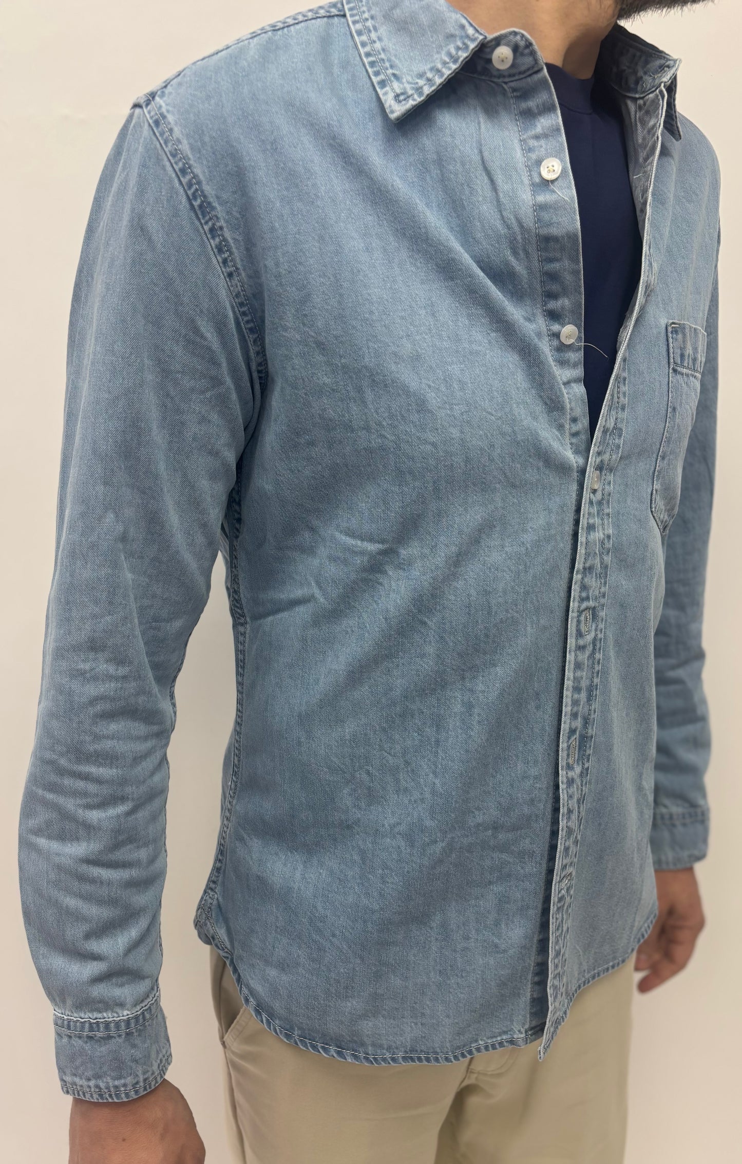 Rytual Camicia jeans lav.chiaro