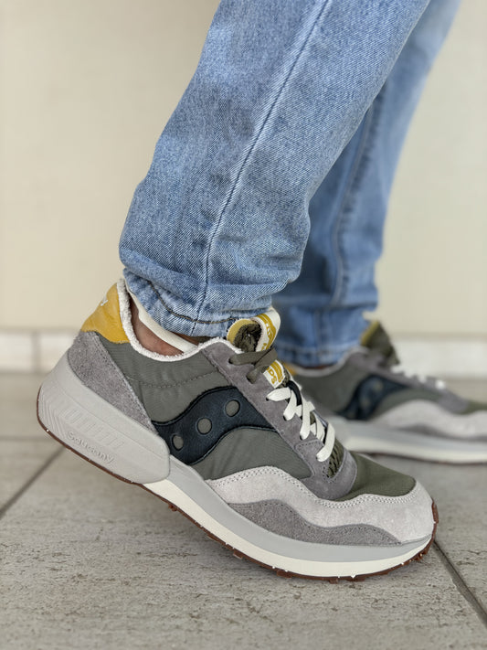 Saucony Jazz NEXT vintage MILITARE/NERO