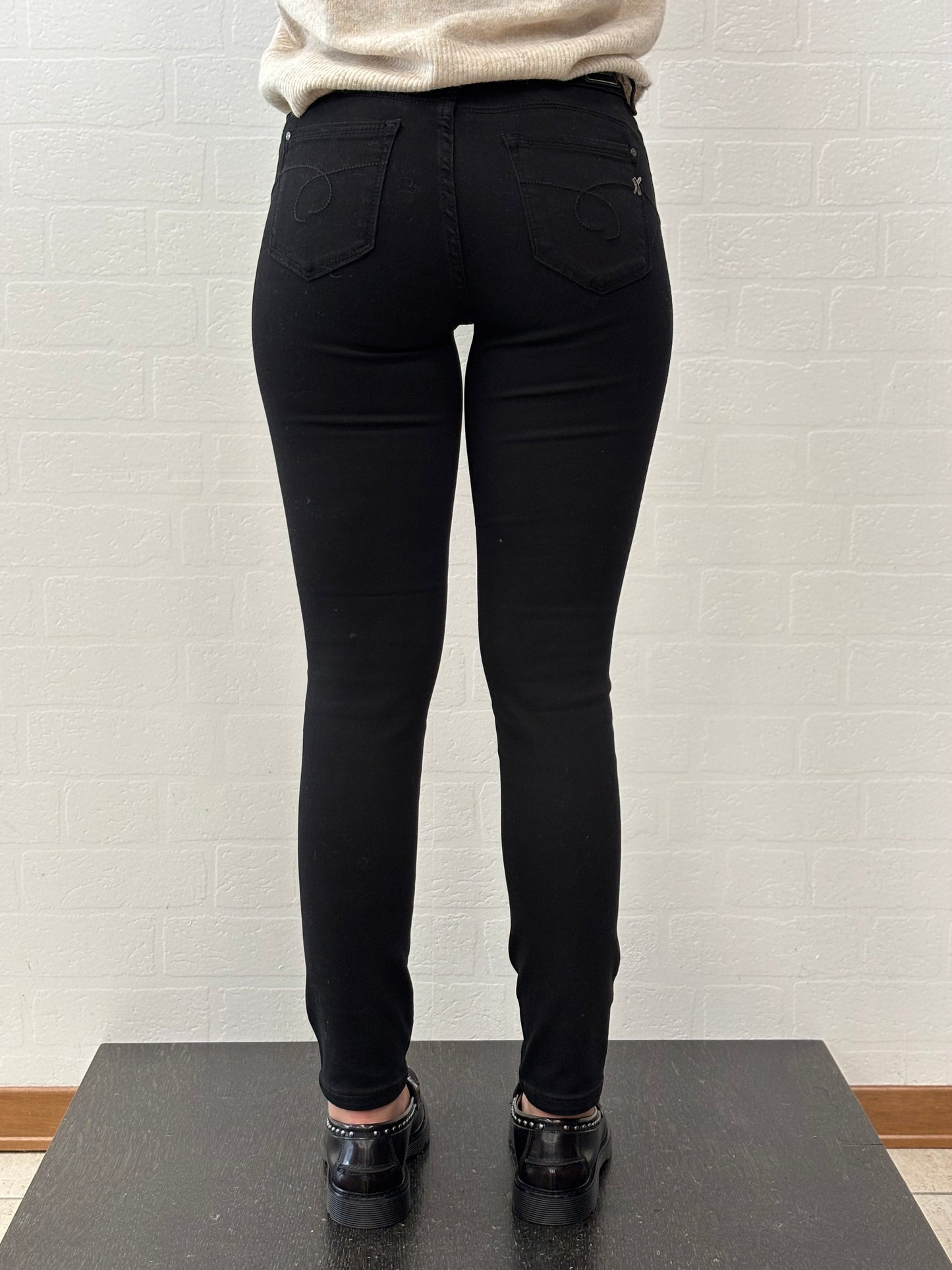 Take Two Jeans slim NERO