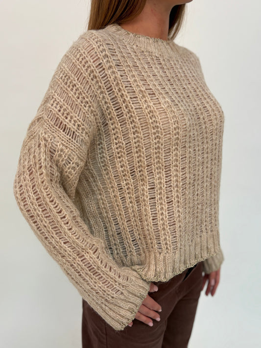 Kocca Maglia m/l over BEIGE