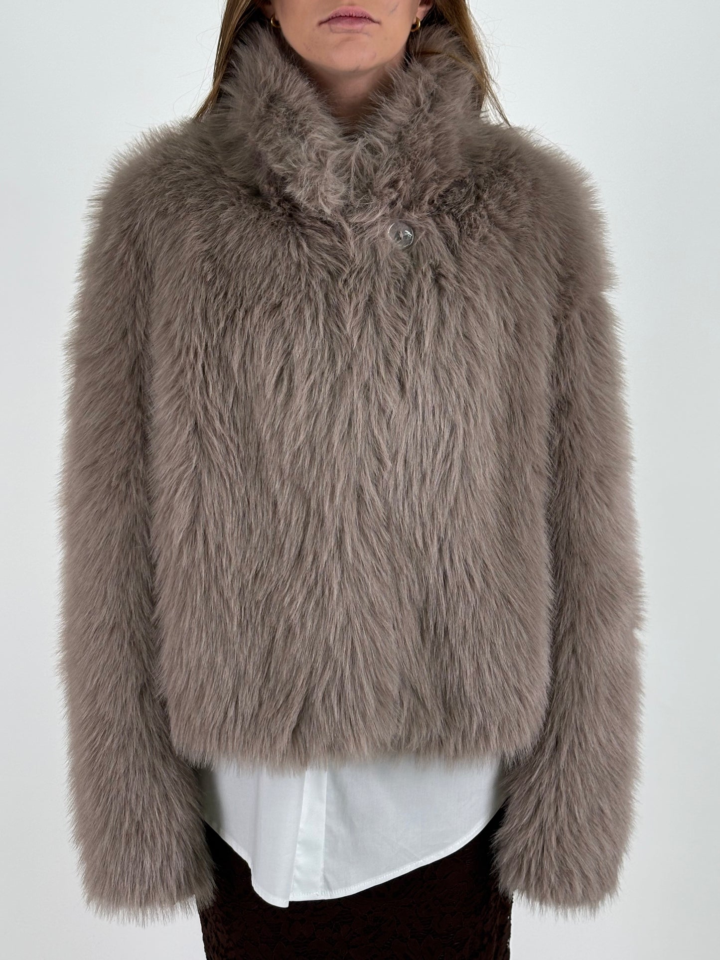 Relish Pelliccia corta sintetica TORTORA