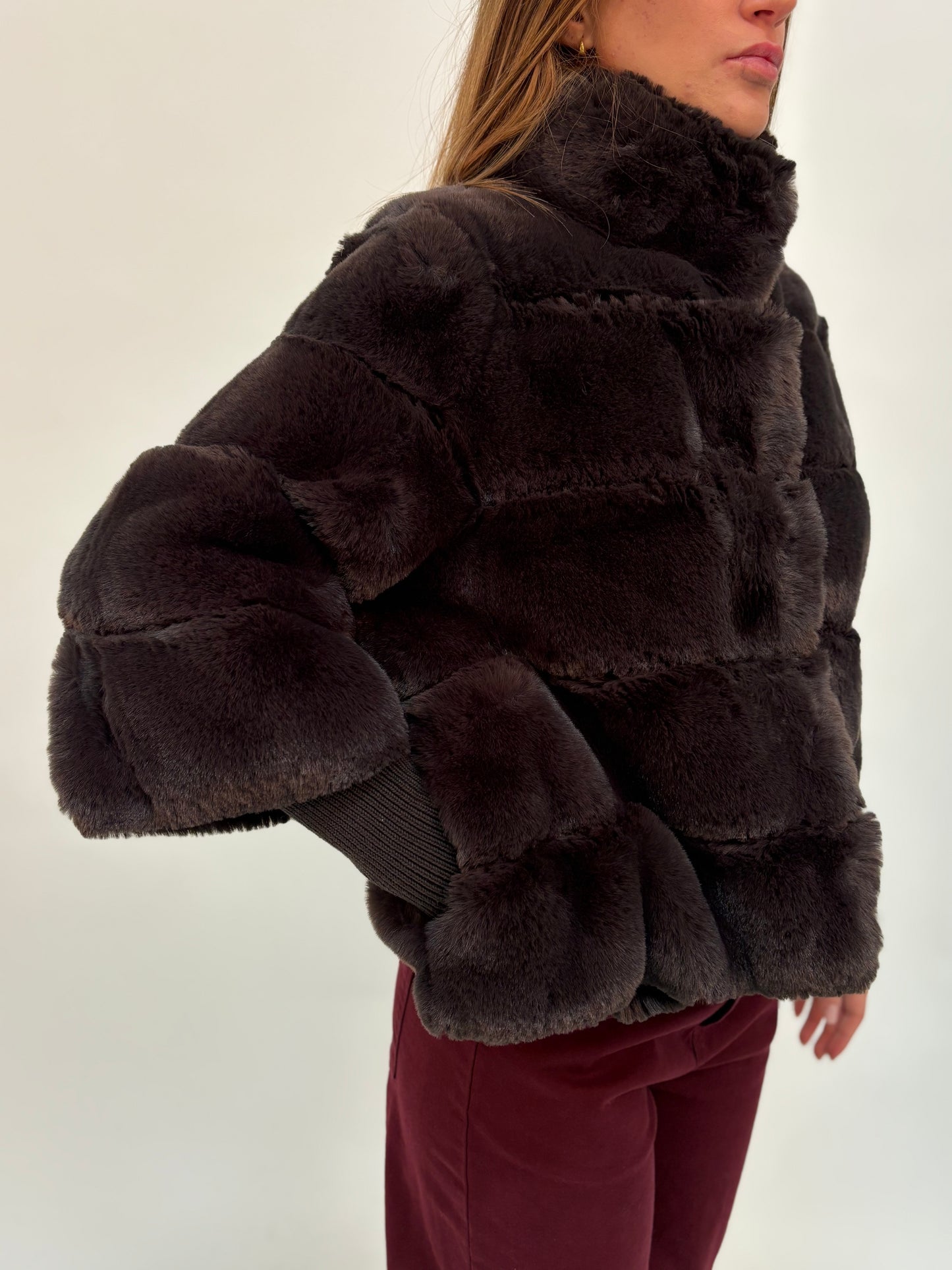 Relish Pelliccia corta sintetica TESTA MORO