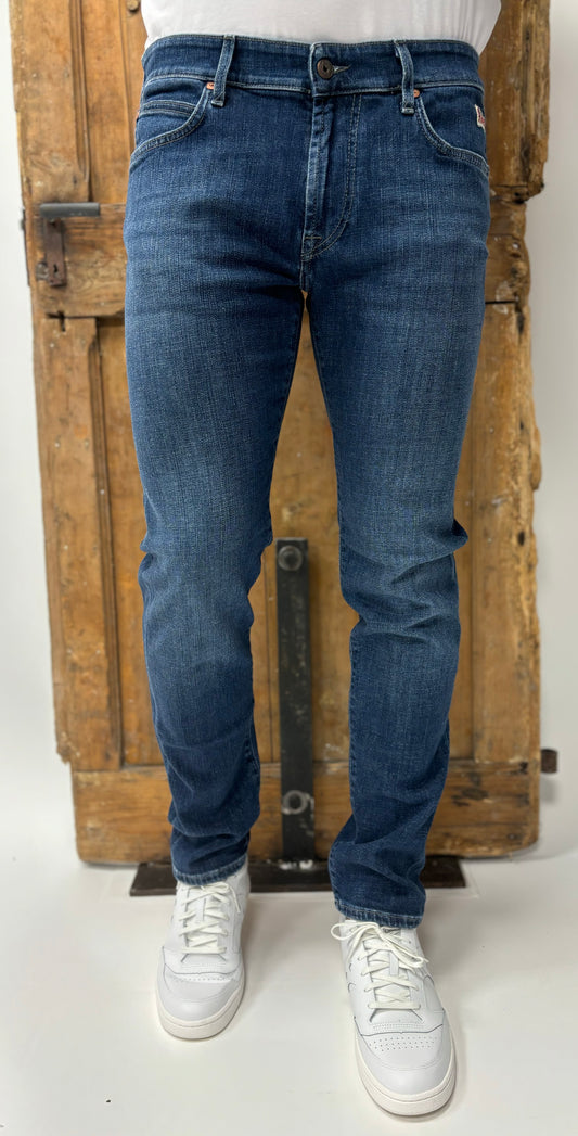 Roy Roger's Jeans 517 MAN Dakota lav.medio,slim, cotone riciclato