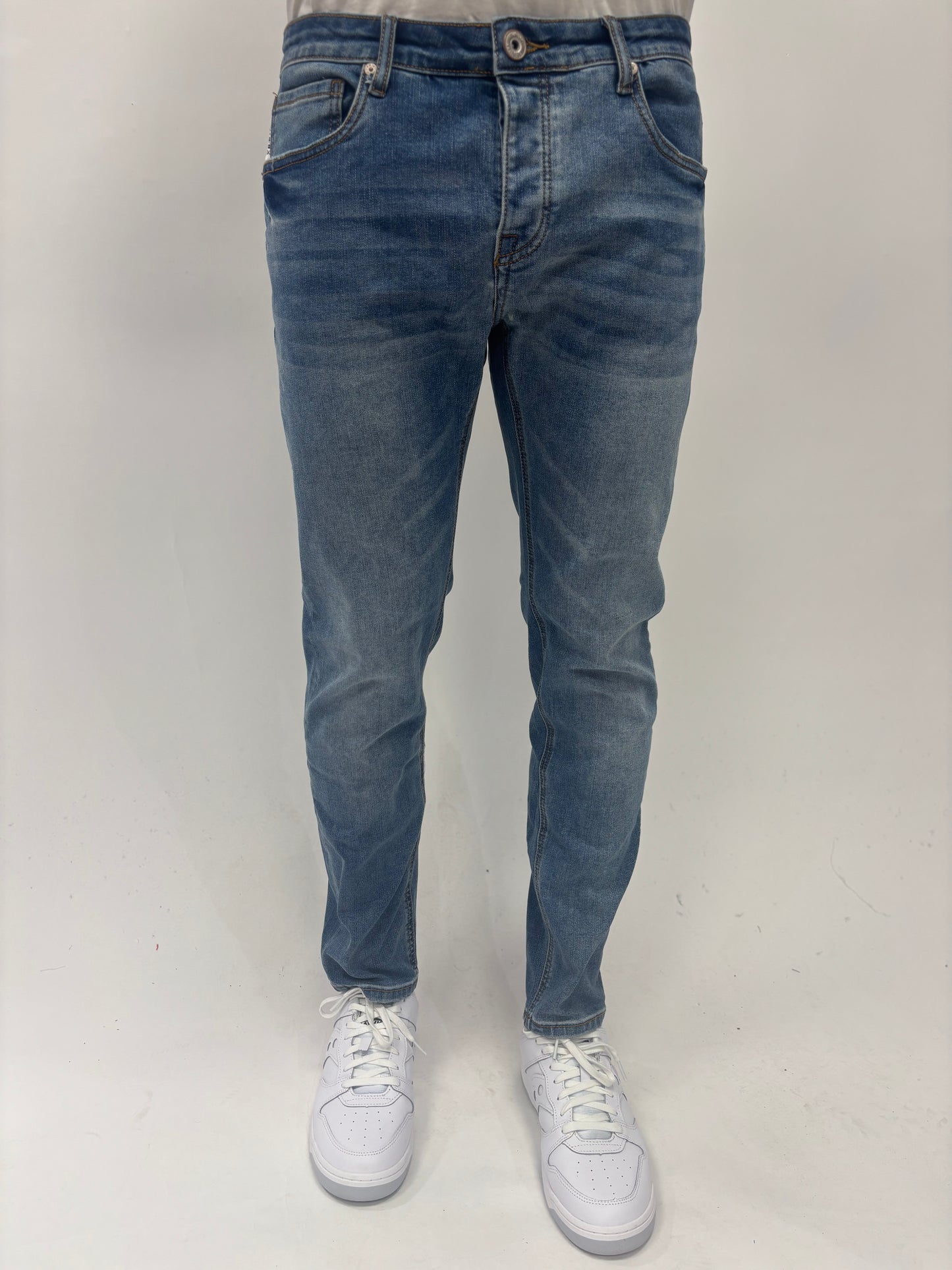 Berna Jeans slim lav. medio/scuro DENIM