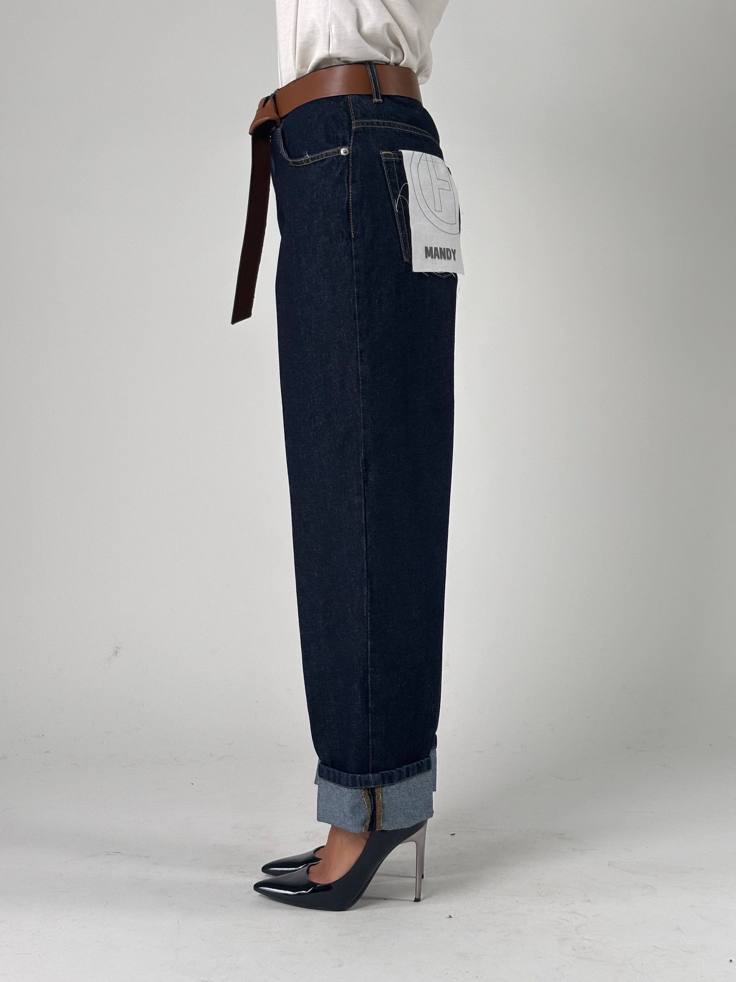 Jeans mod. Mandy in tela ferma