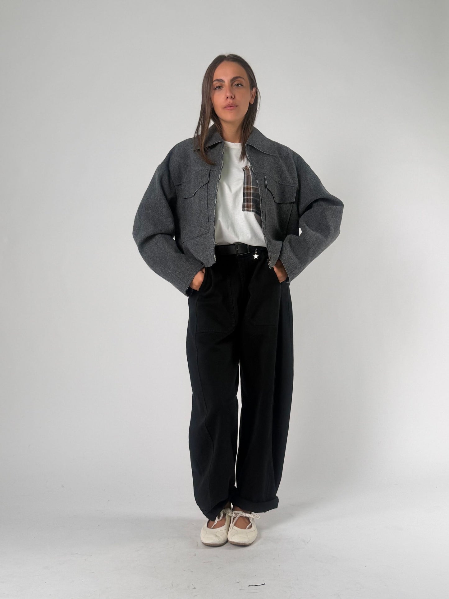 Pantalone ovetto in cotone