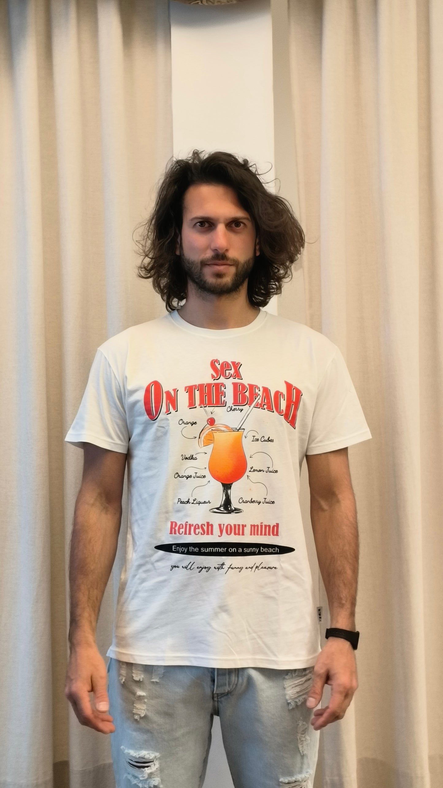 Berna t-shirt sex on the beach BIANCA