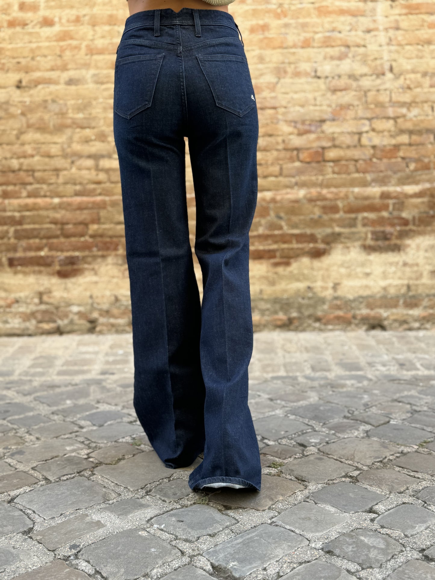 Cycle 442P510 Jeans a zampa BLU PROFONDO