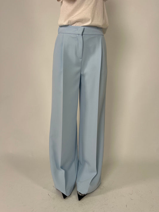 Pantalone palazzo con pences