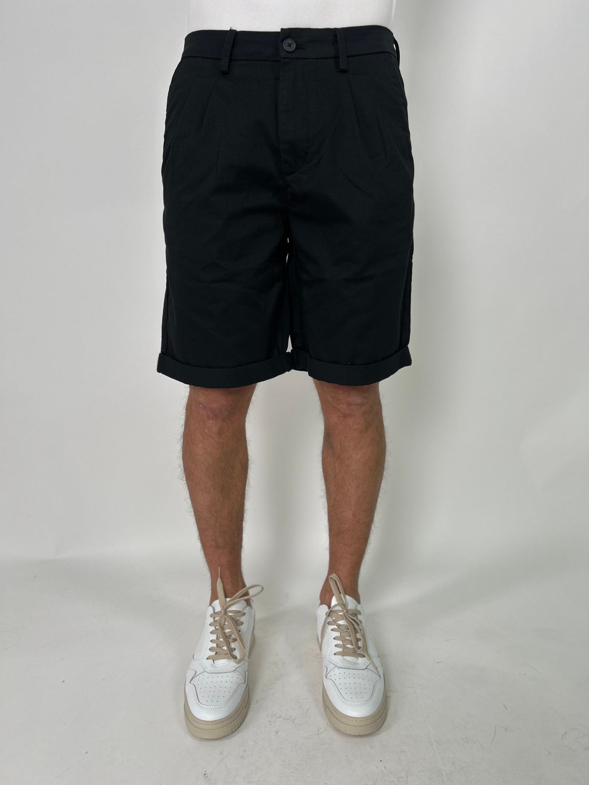 Pantalone cotone corto
