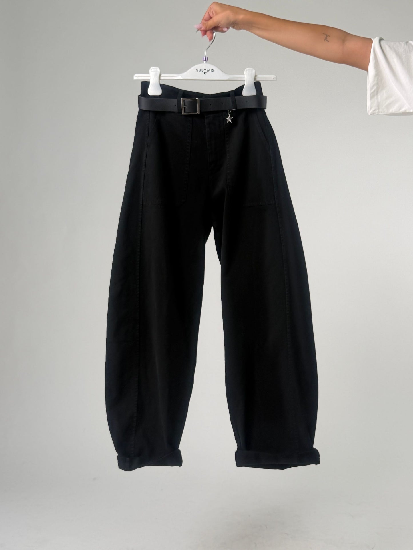 Pantalone ovetto in cotone