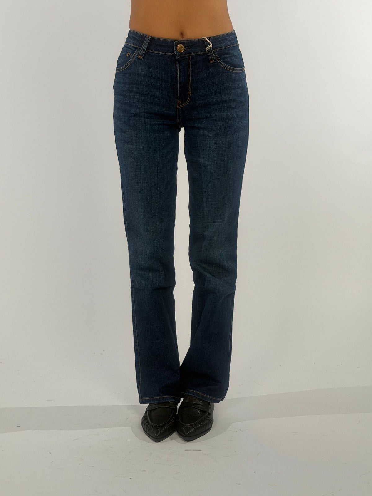 Jeans dritto elasticizzato