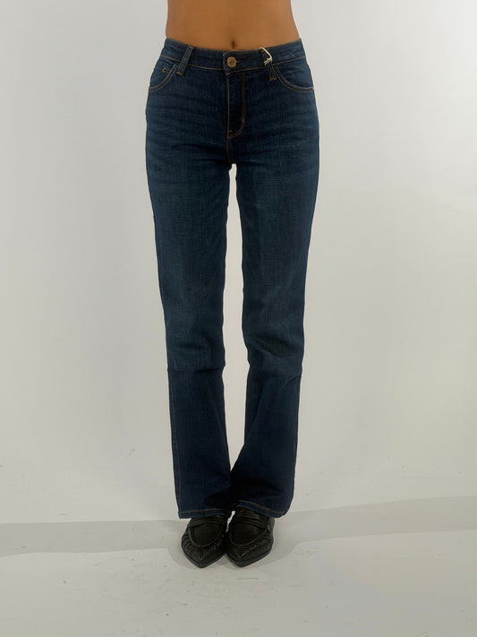 Jeans dritto elasticizzato
