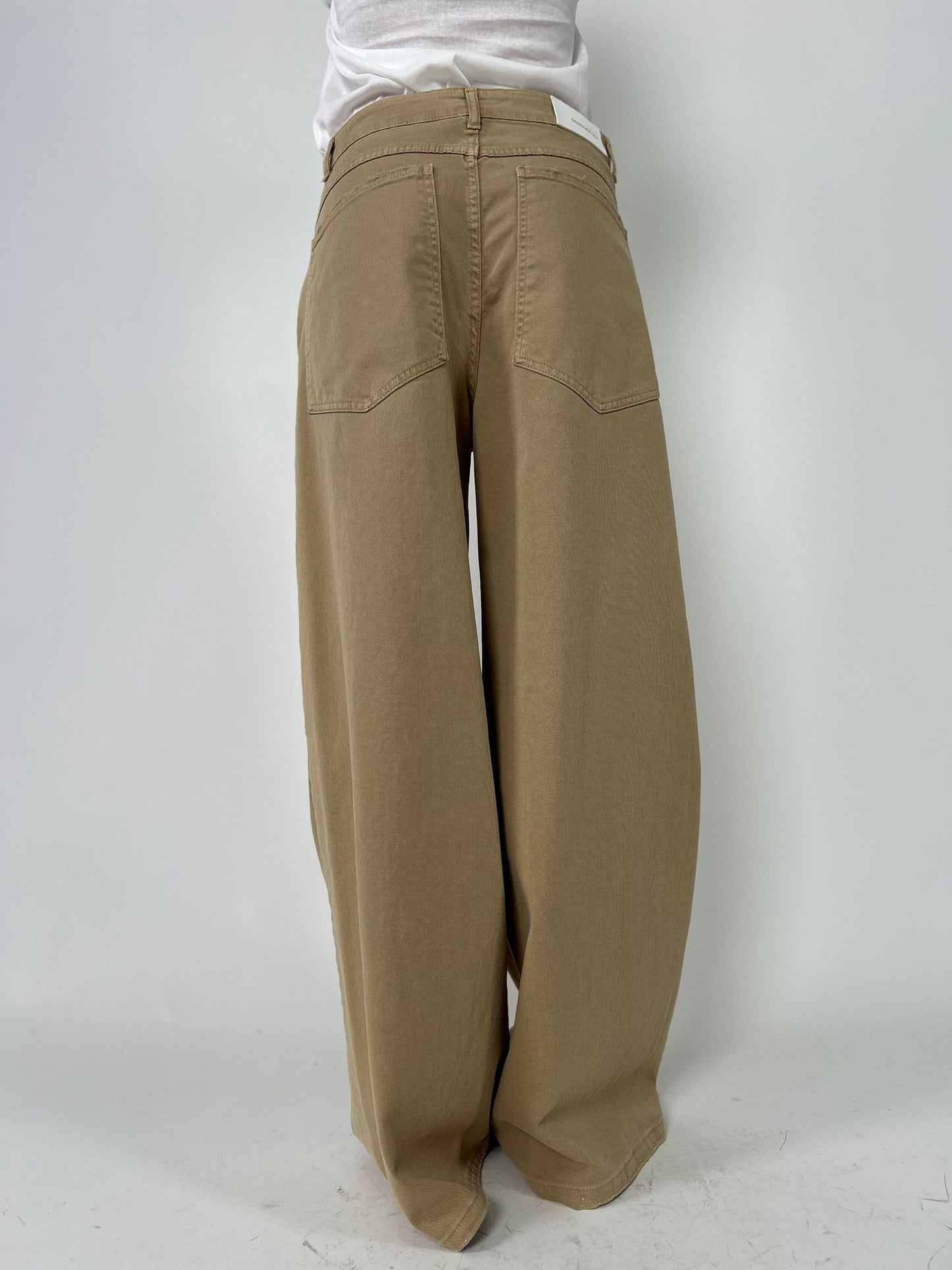 Pantalone a palazzo in cotone
