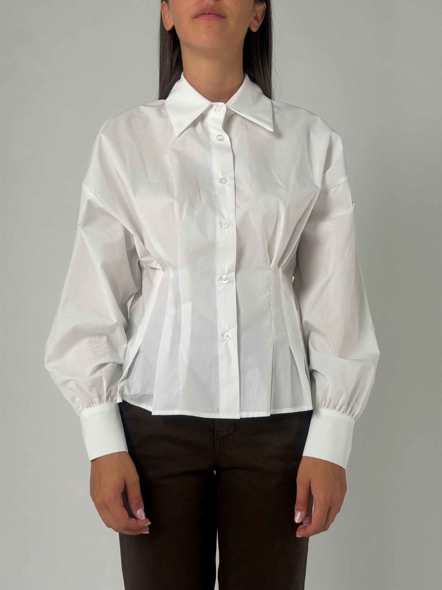 Camicia ml ripresa in vita