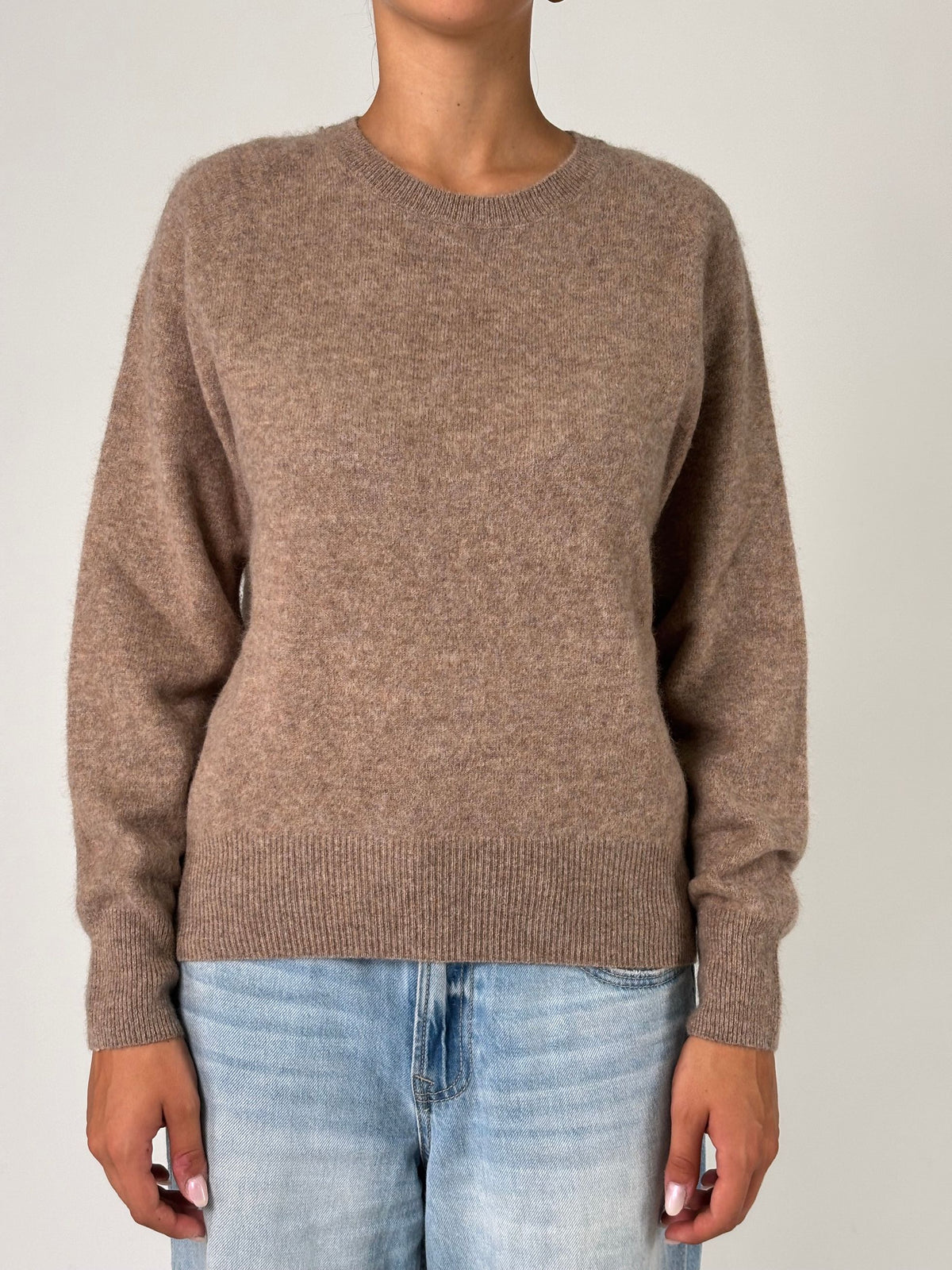 Maglia V lana/cashmere