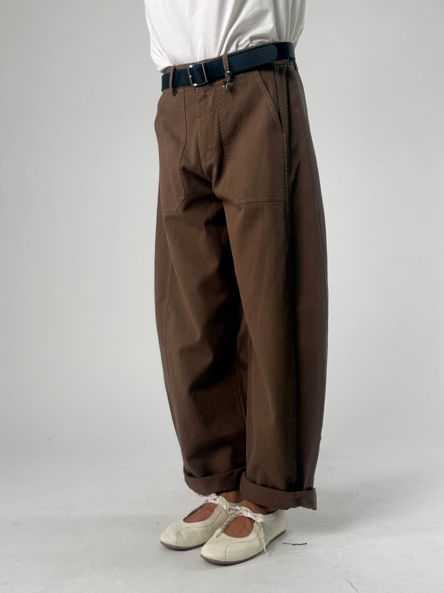 Pantalone ovetto in cotone