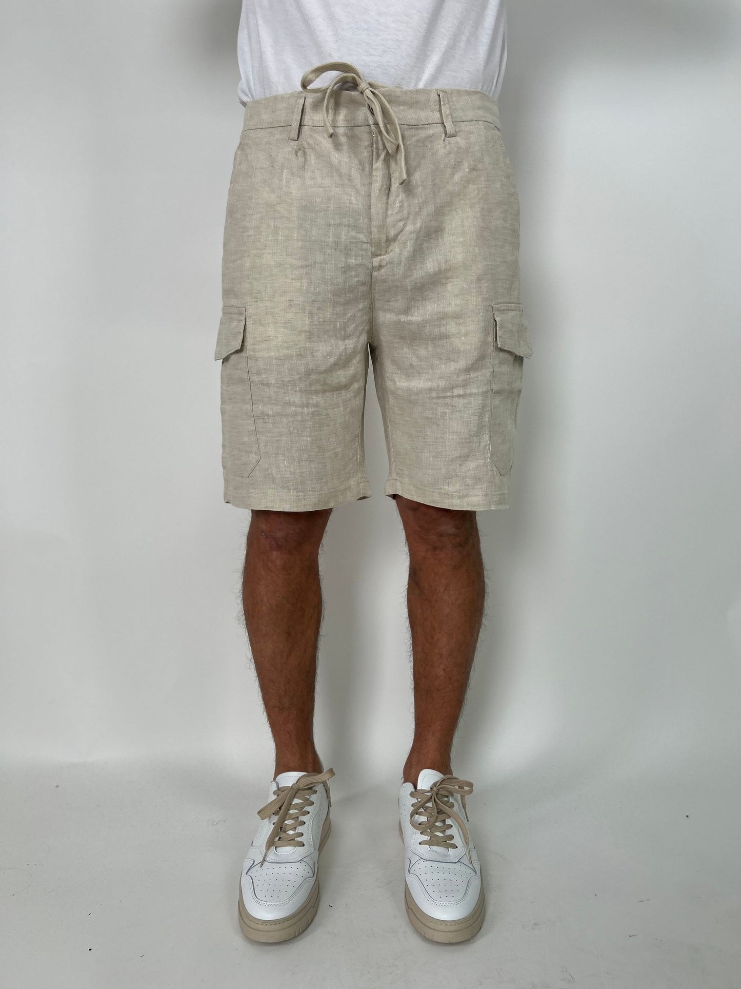 Bermuda cargo in lino