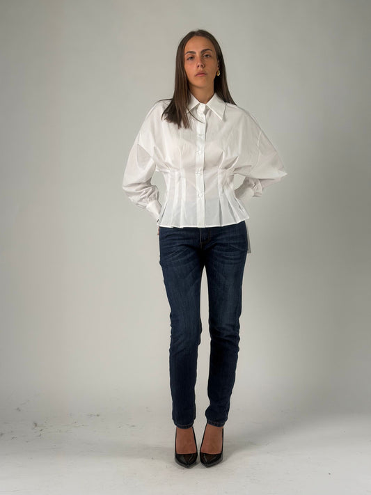 Camicia ml ripresa in vita