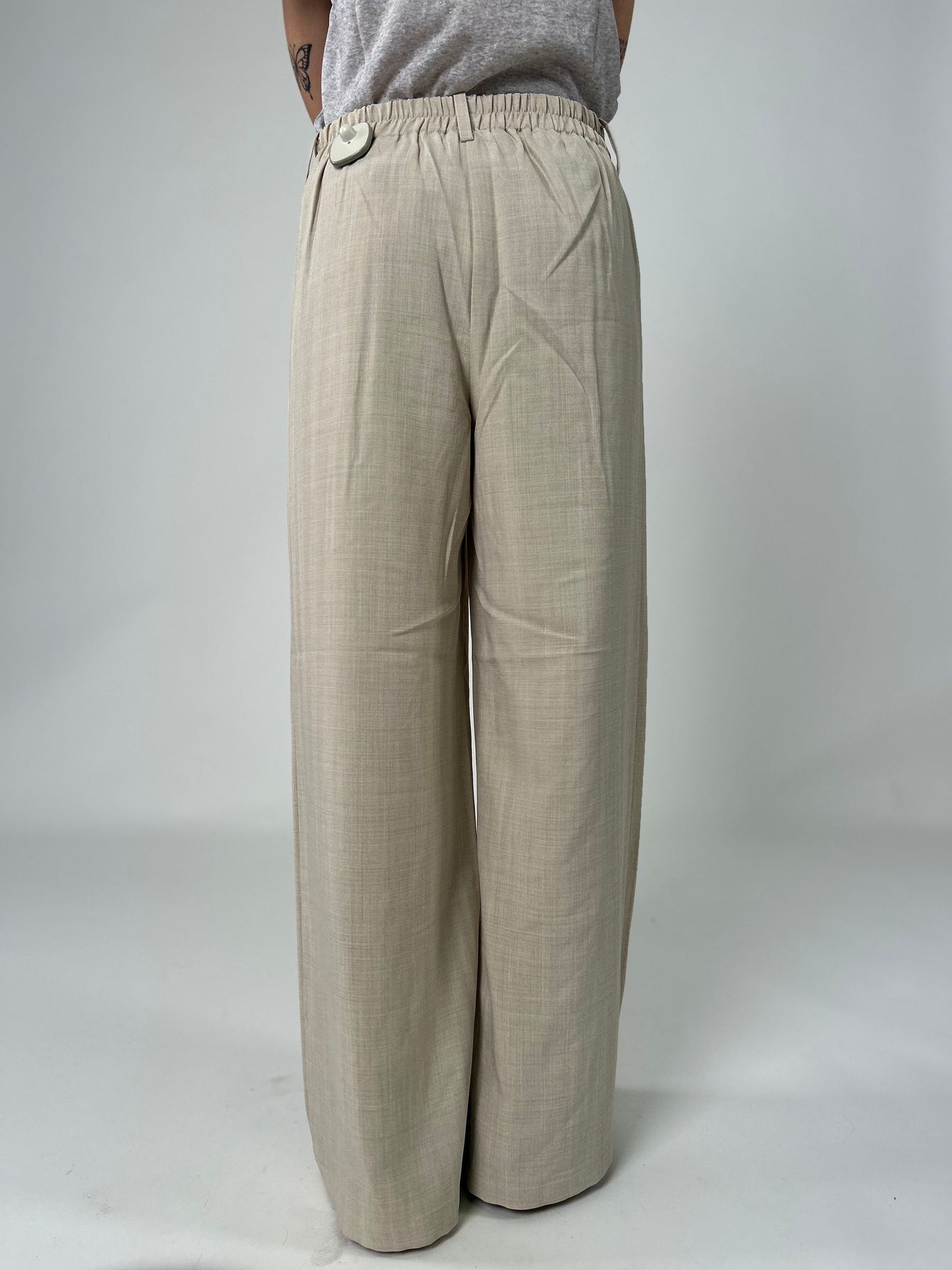Pantalone Palazzo con pince