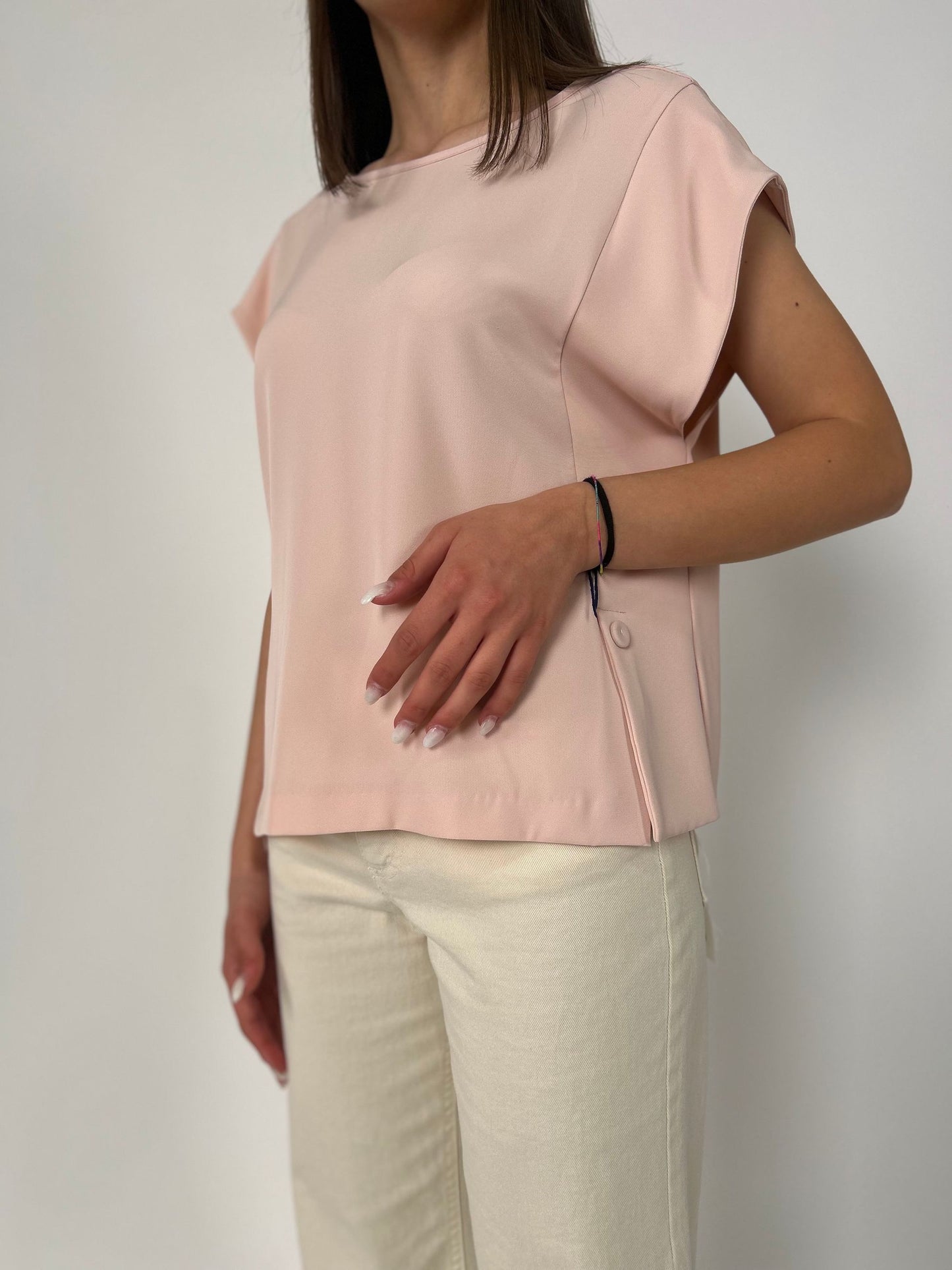 Blusa girocollo
