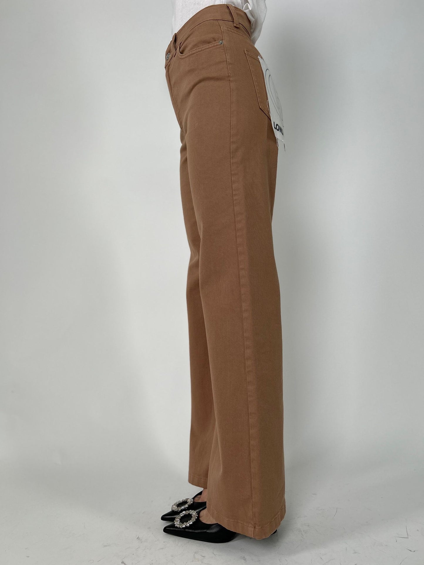 Pantalone cinque tasche a palazzo