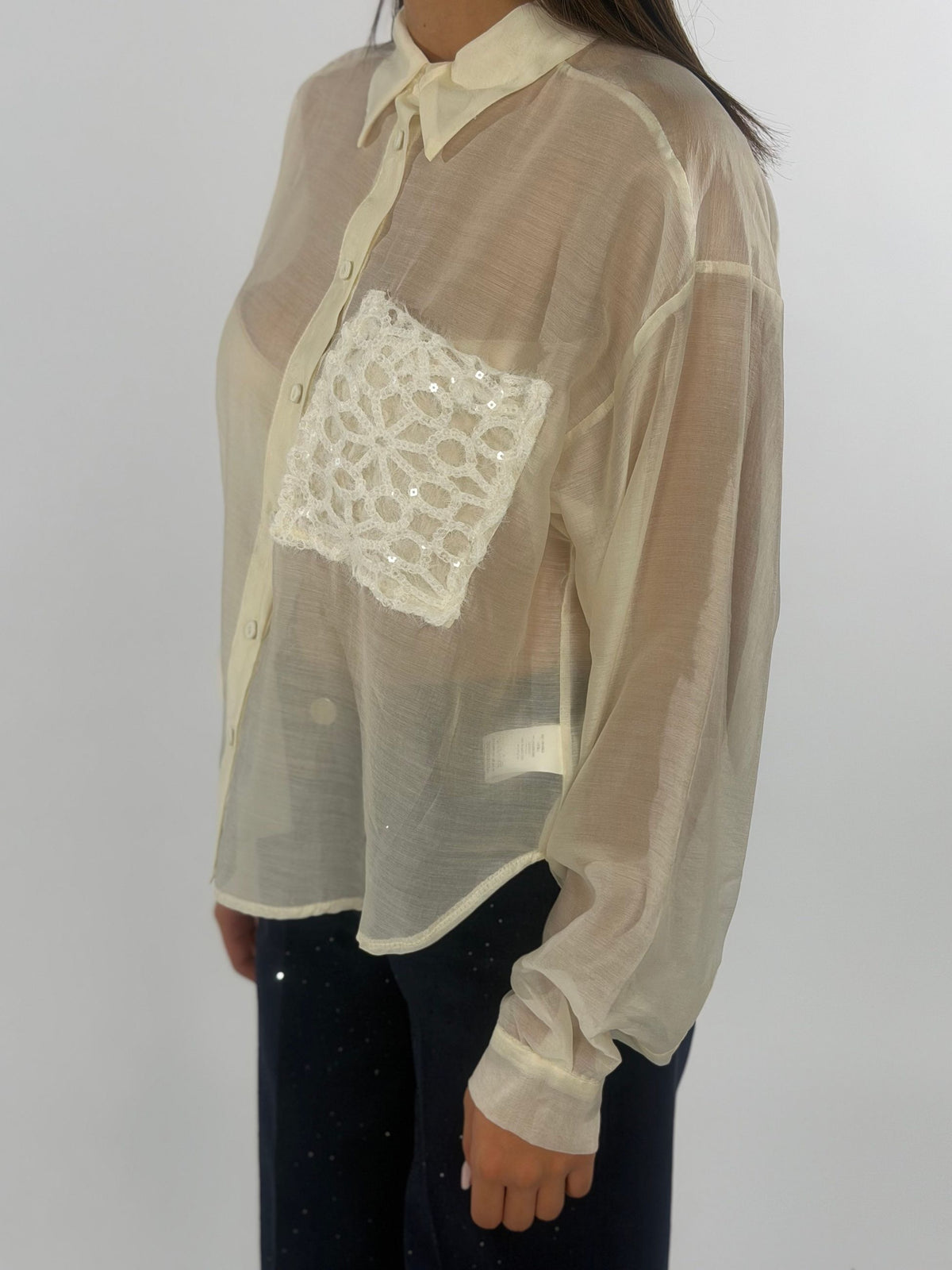 Camicia ml over con  taschino