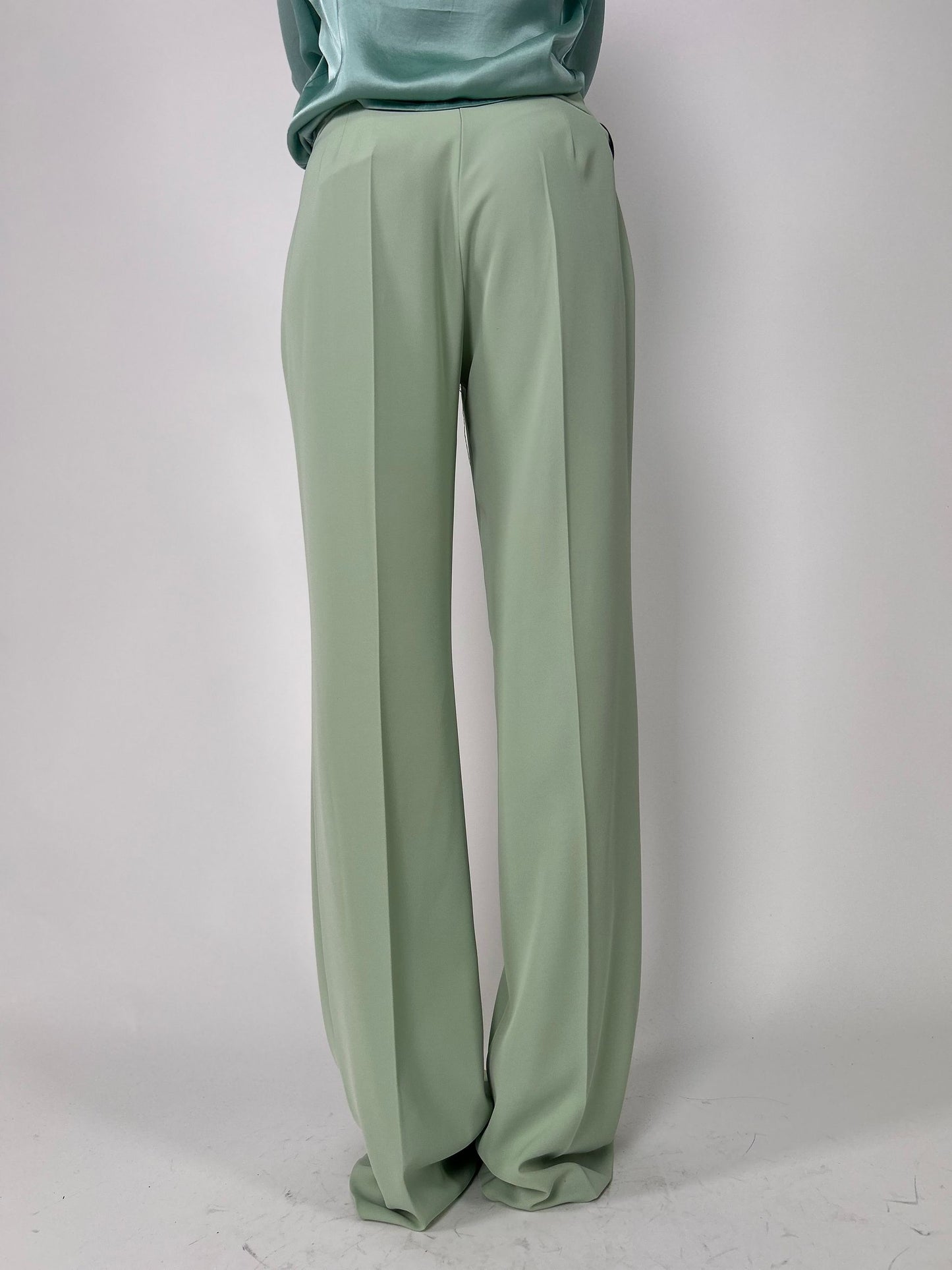 Pantalone largo con tasche americane