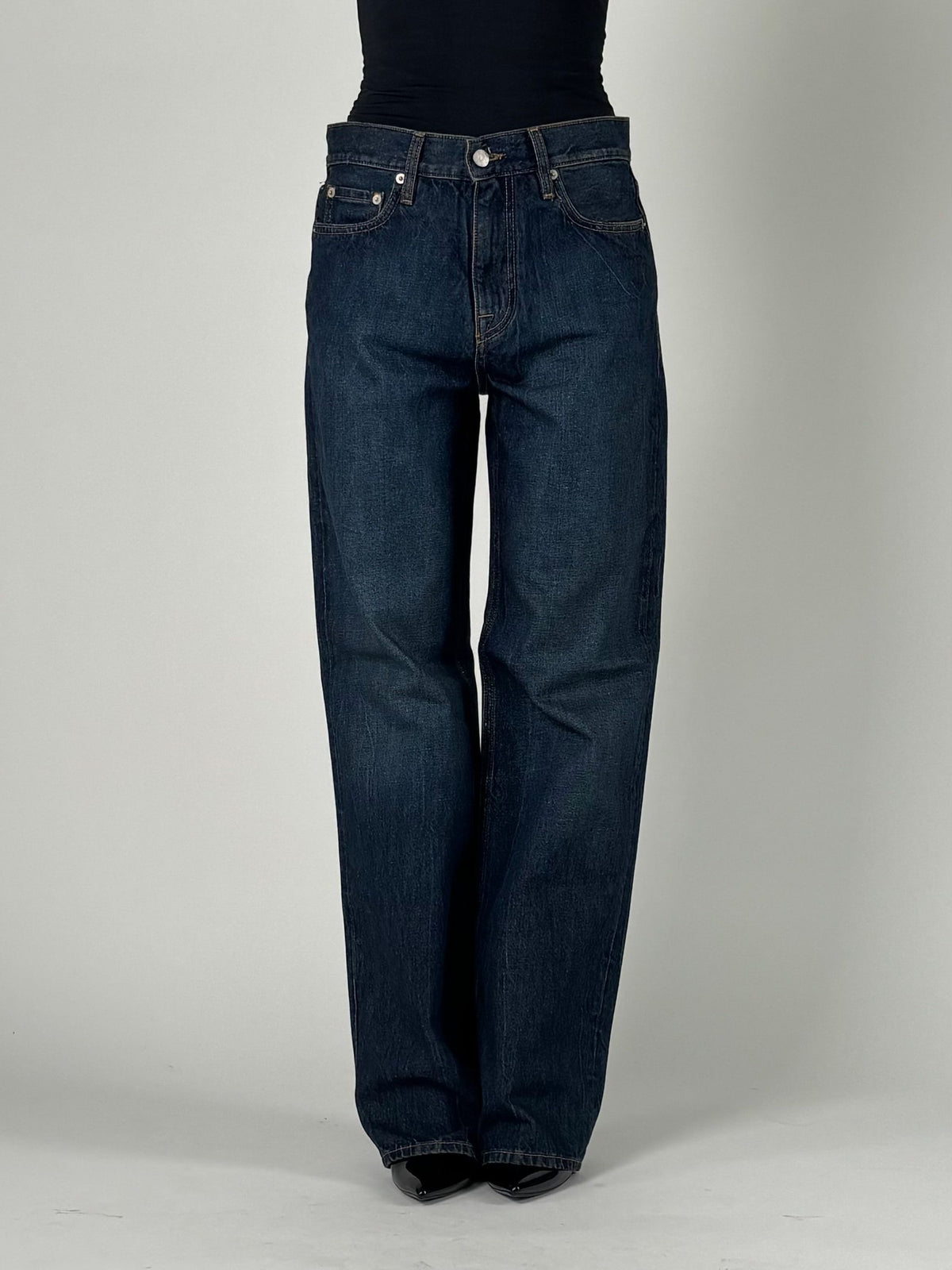 Jeans gamba dritta
