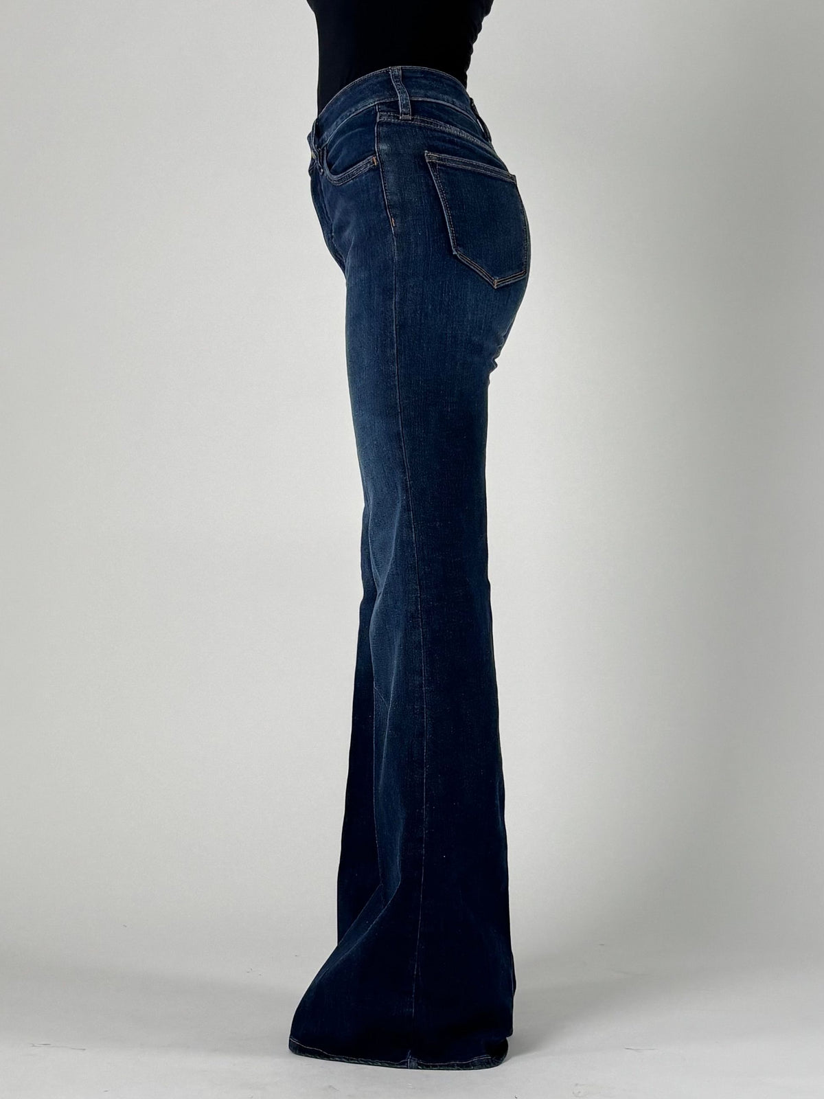 Jeans a zampa stretch