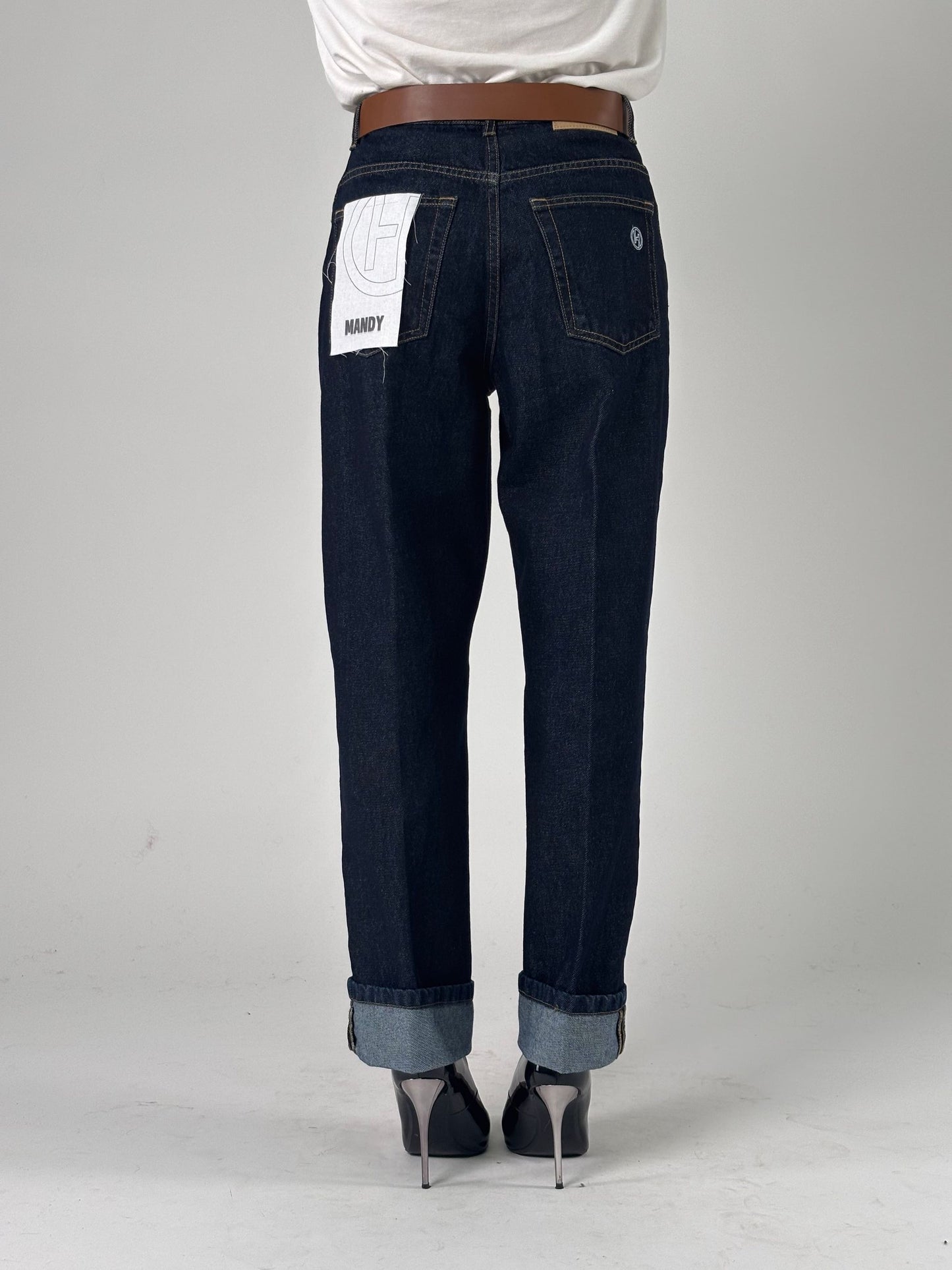 Jeans mod. Mandy in tela ferma