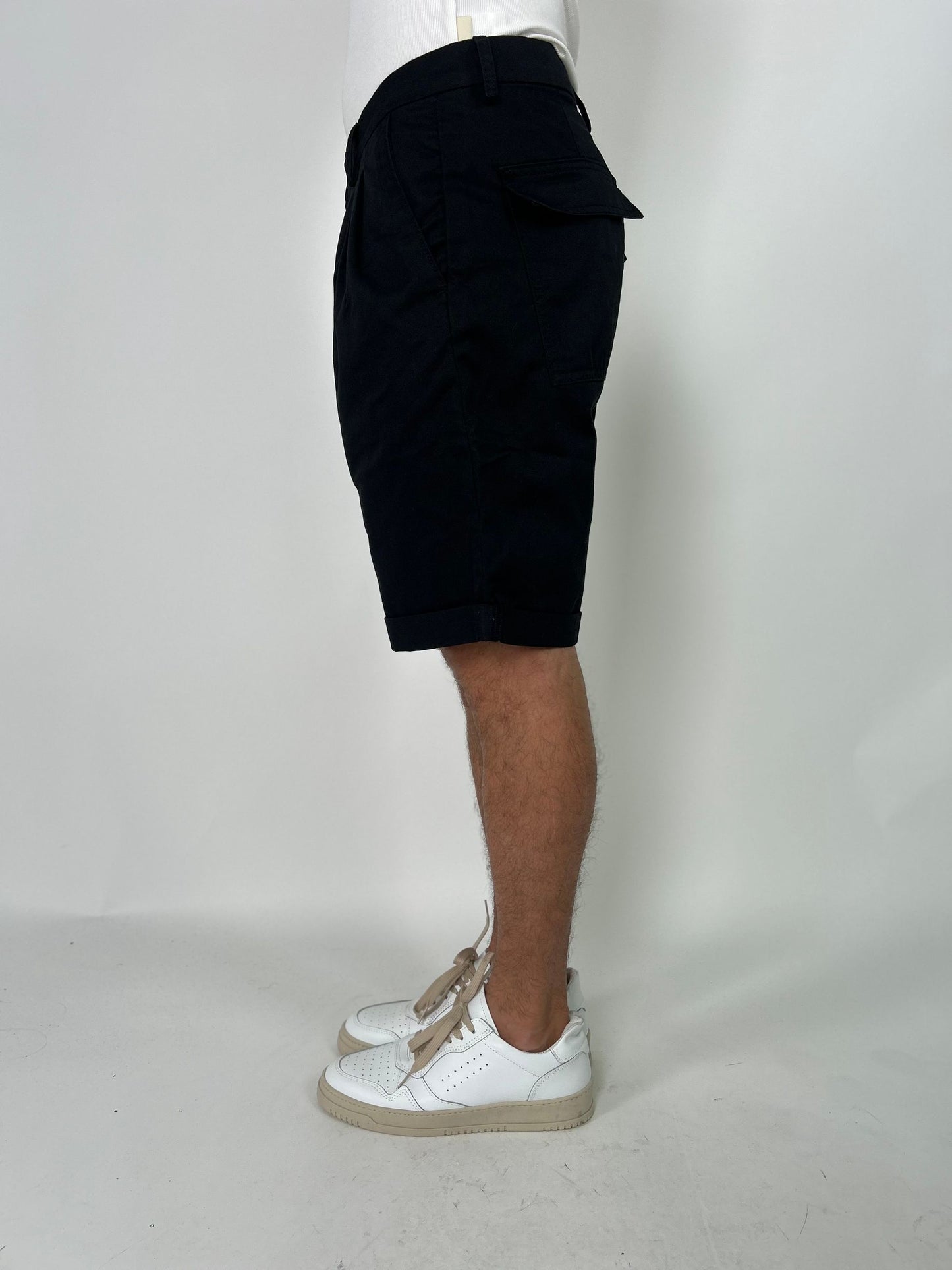 Pantalone cotone corto